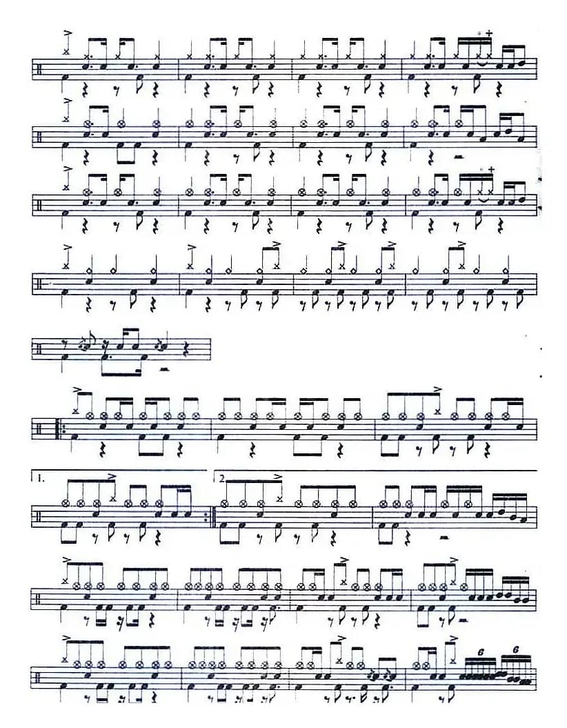 爵士鼓谱：相信