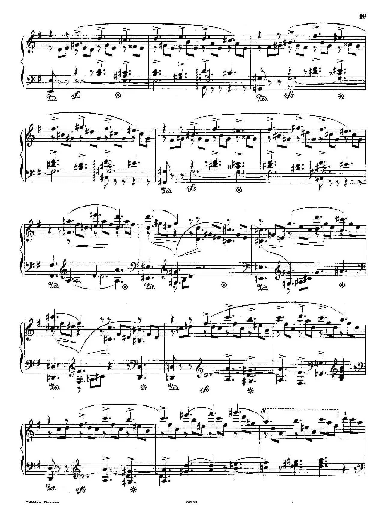 Suite in G Major Op.50（G大调组曲·Ⅳ）