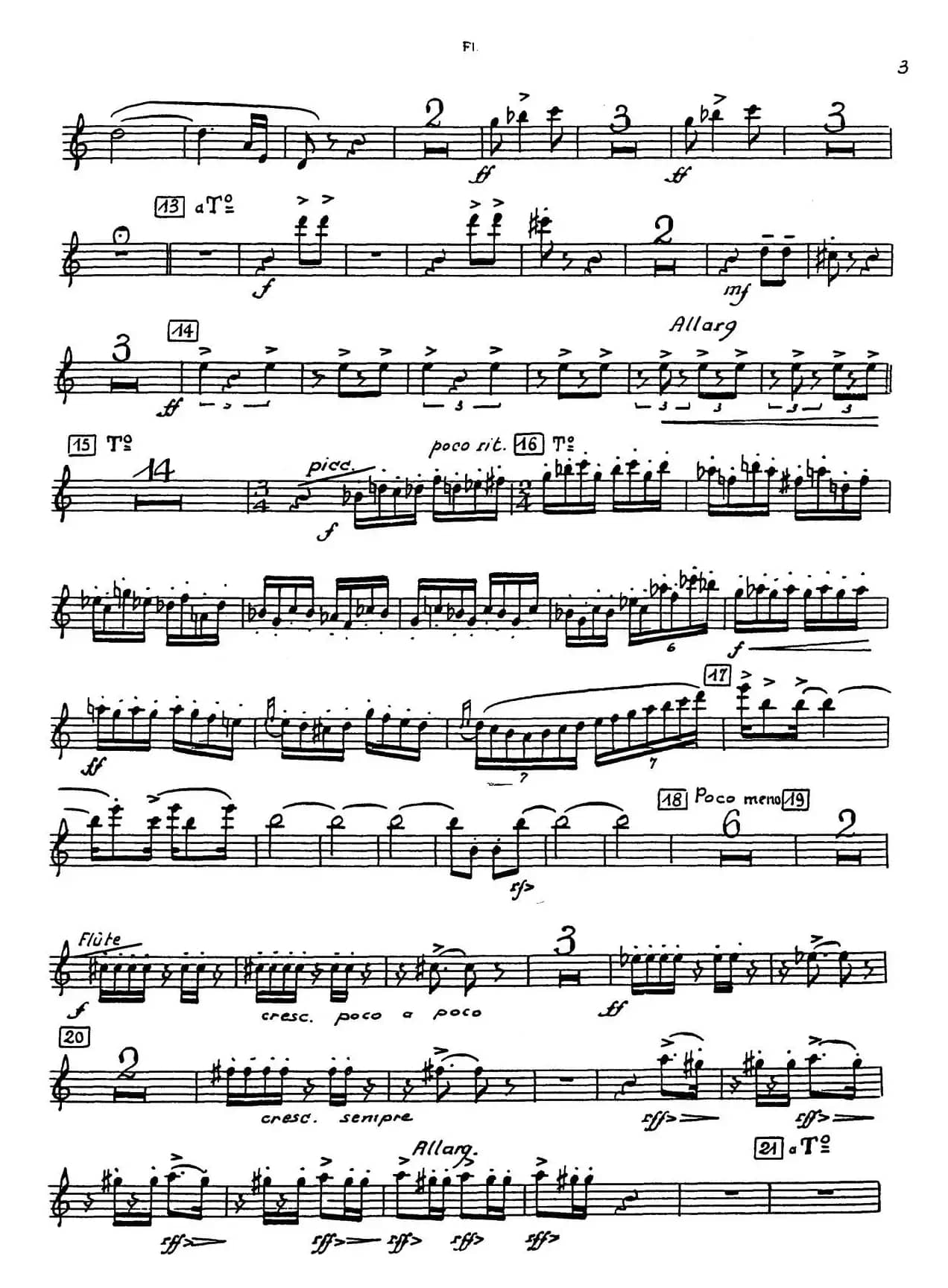 Nonetto（长笛分谱）