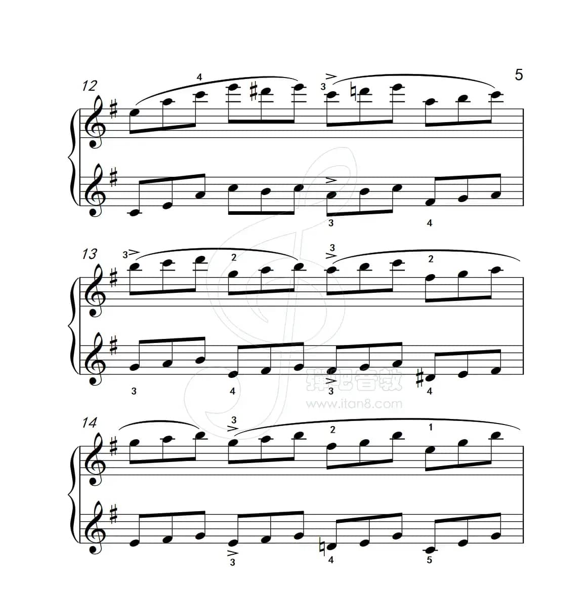 练习曲 23（克拉莫钢琴练习曲60首）