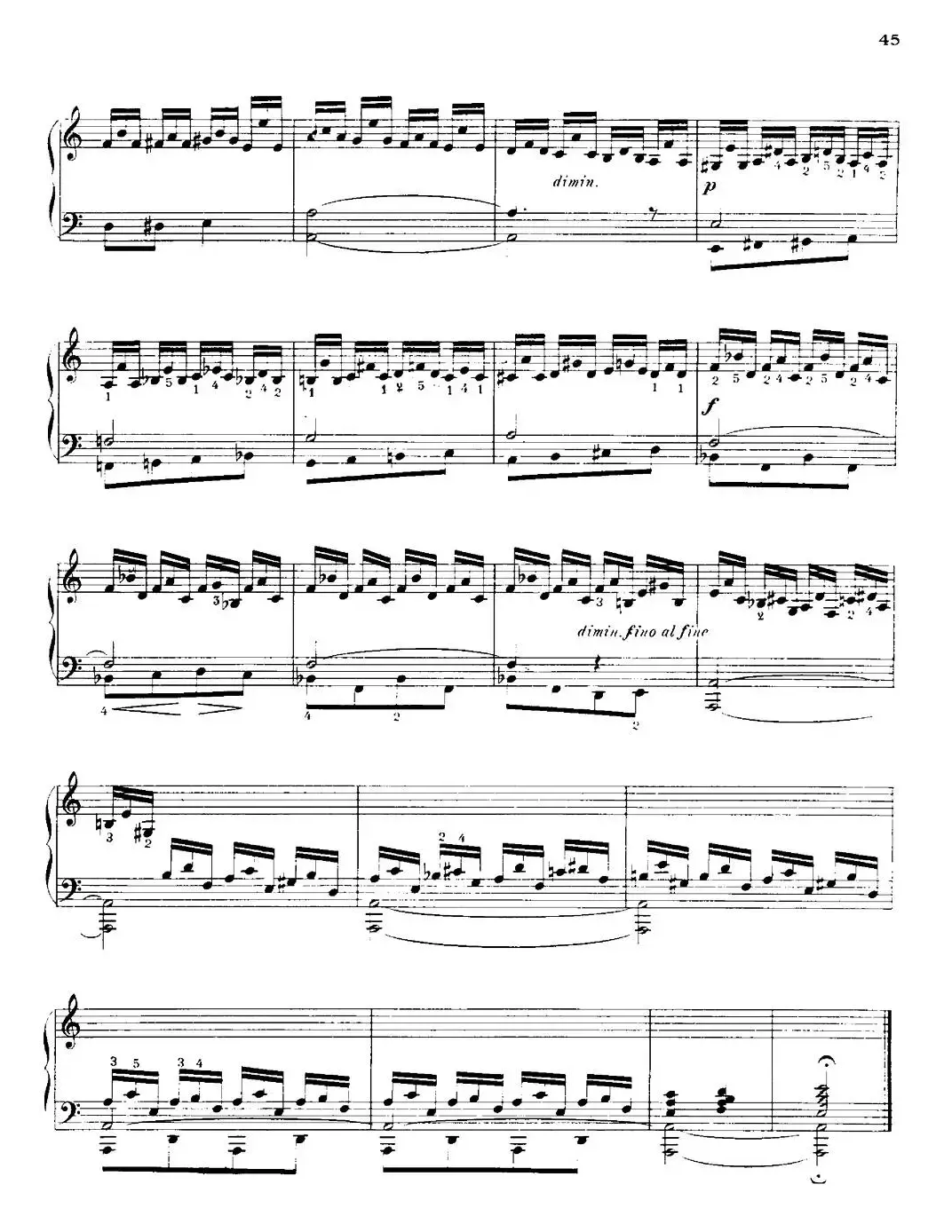 20 Petites Etudes, Op.91（20首小型练习曲）（18）