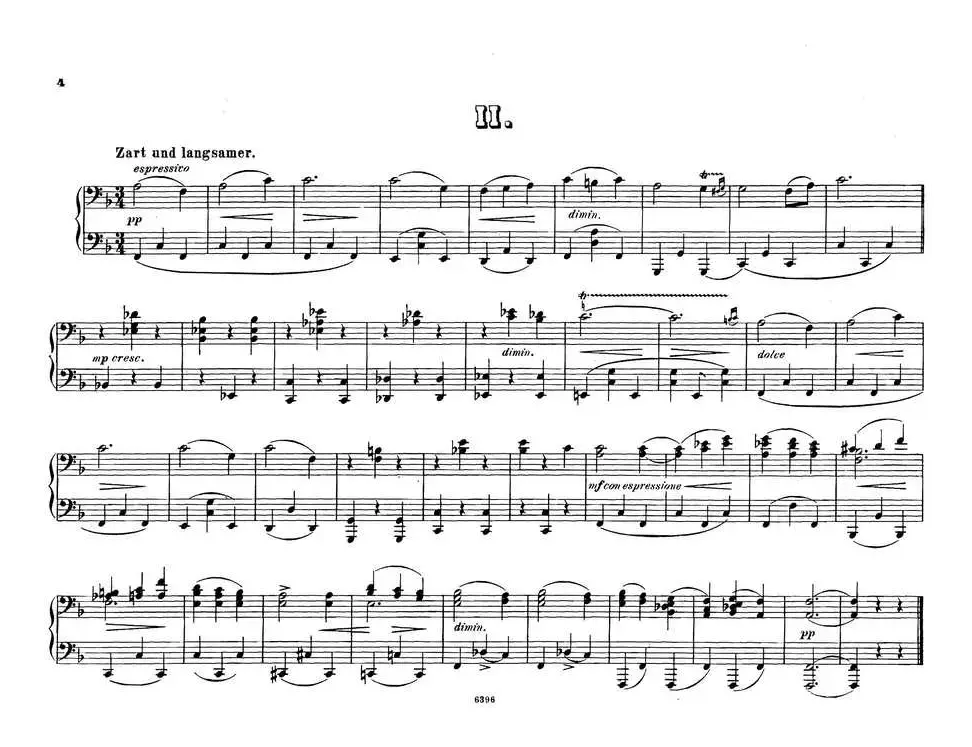 12 Waltzes Op.59 4 Hands（12首圆舞曲·四手联弹·Ⅱ）