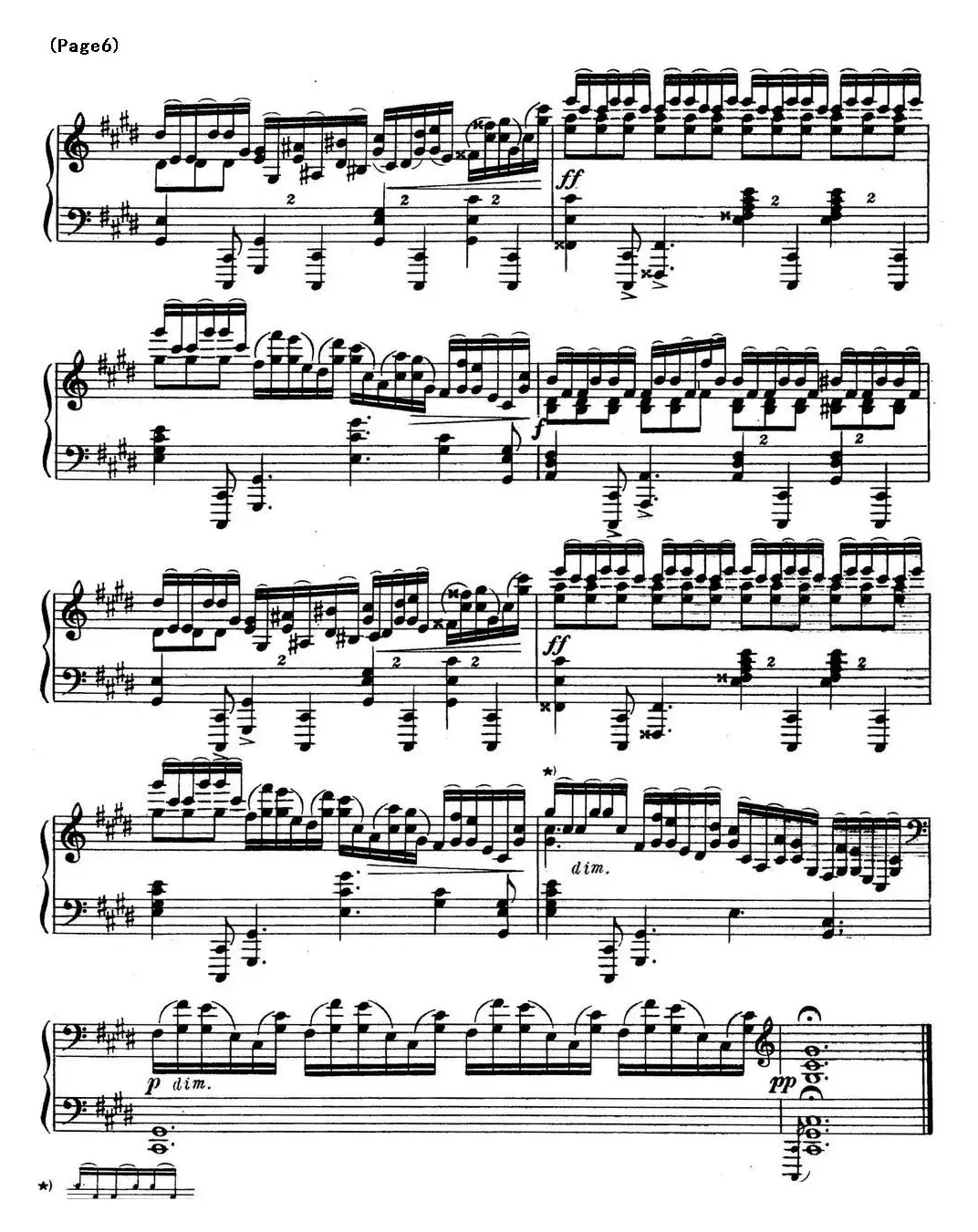 斯克里亚宾8首钢琴练习曲 Op42（No.5 Alexander Scriabin Etudes）