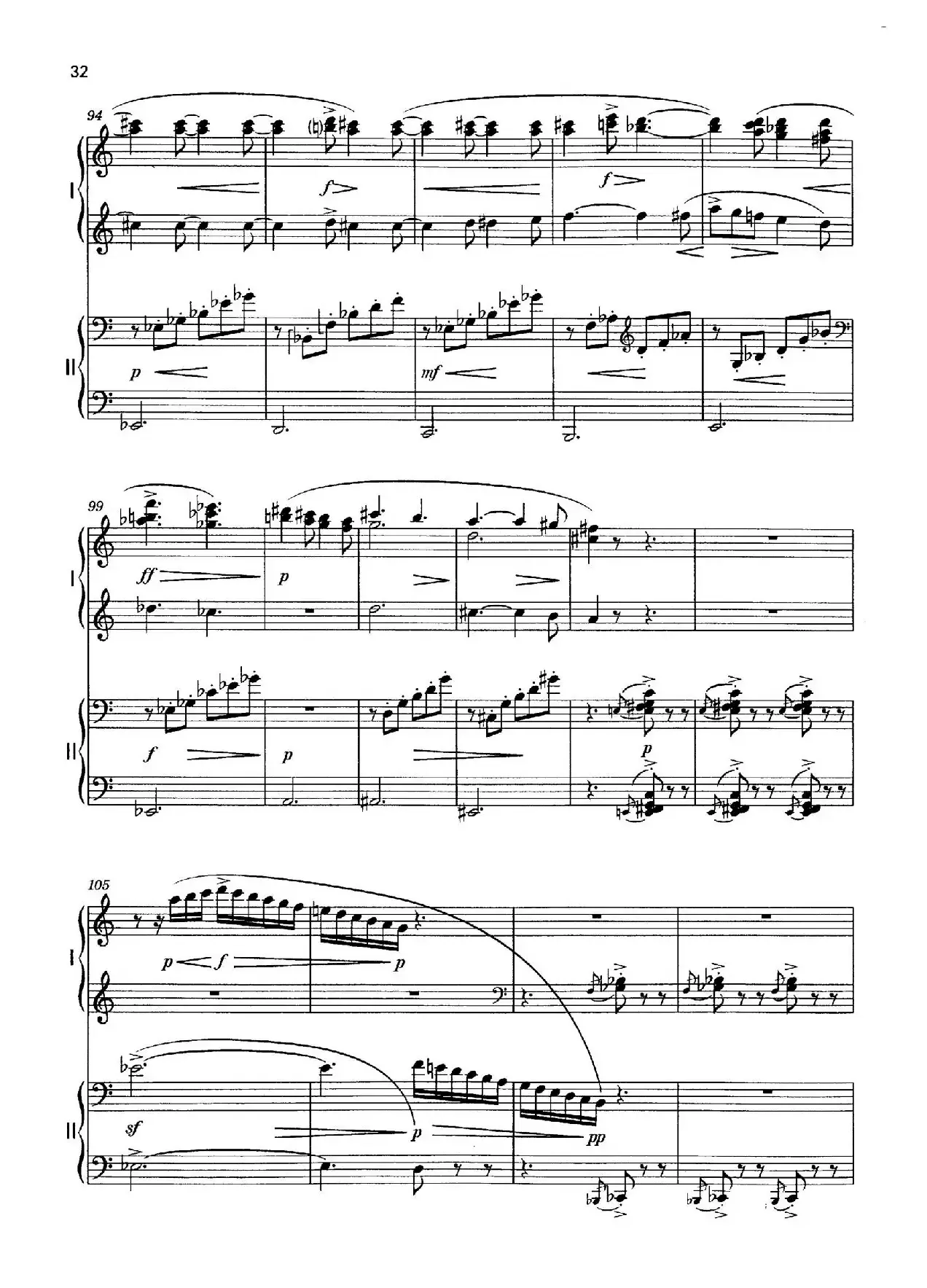 Vier Bagatellen Op.70（4首小品·Ⅳ·四手联弹）