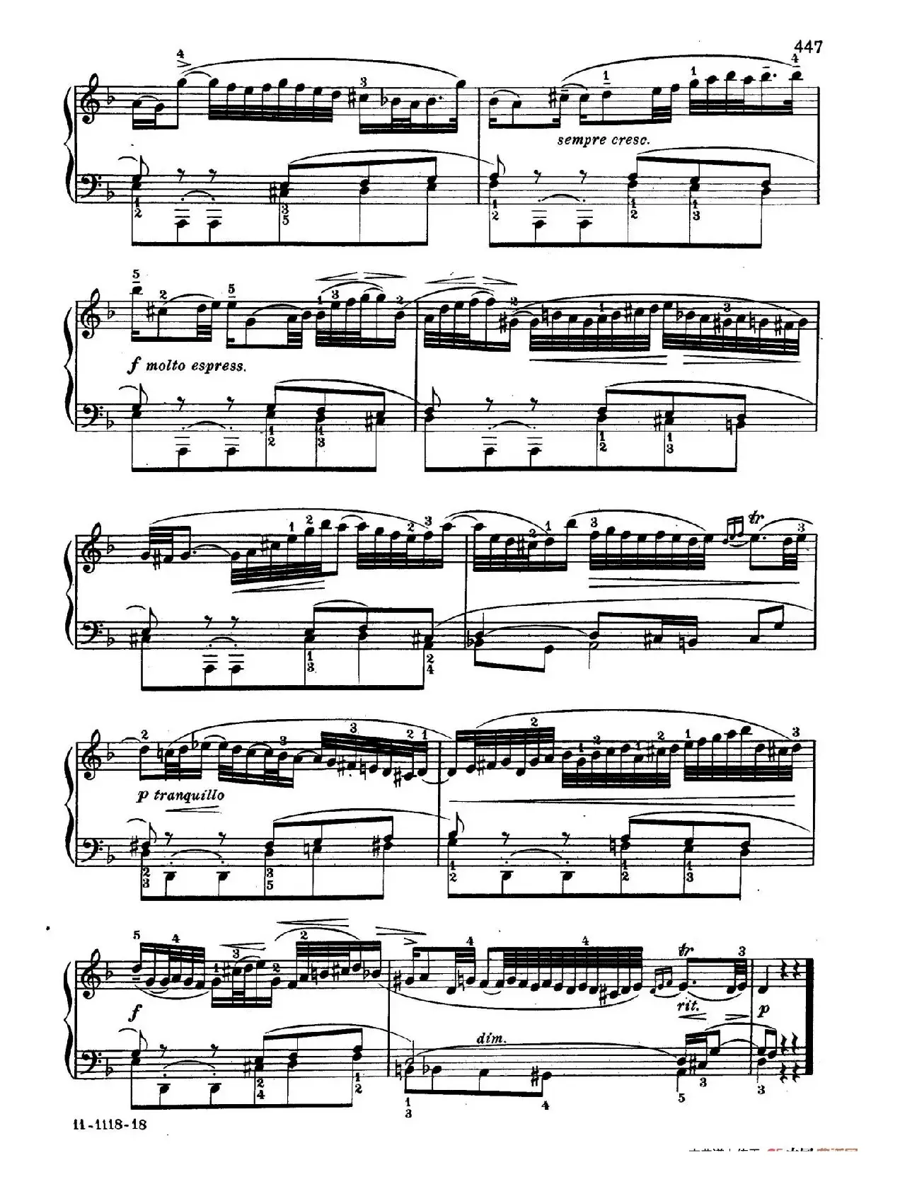 Italian Concerto BWV 971 （意大利协奏曲）