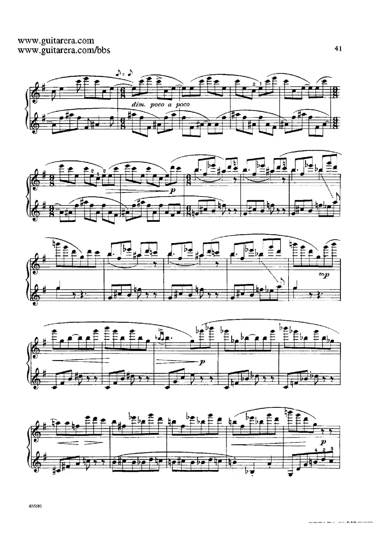 Piano Sonata Op.26（钢琴奏鸣曲·第二乐章）