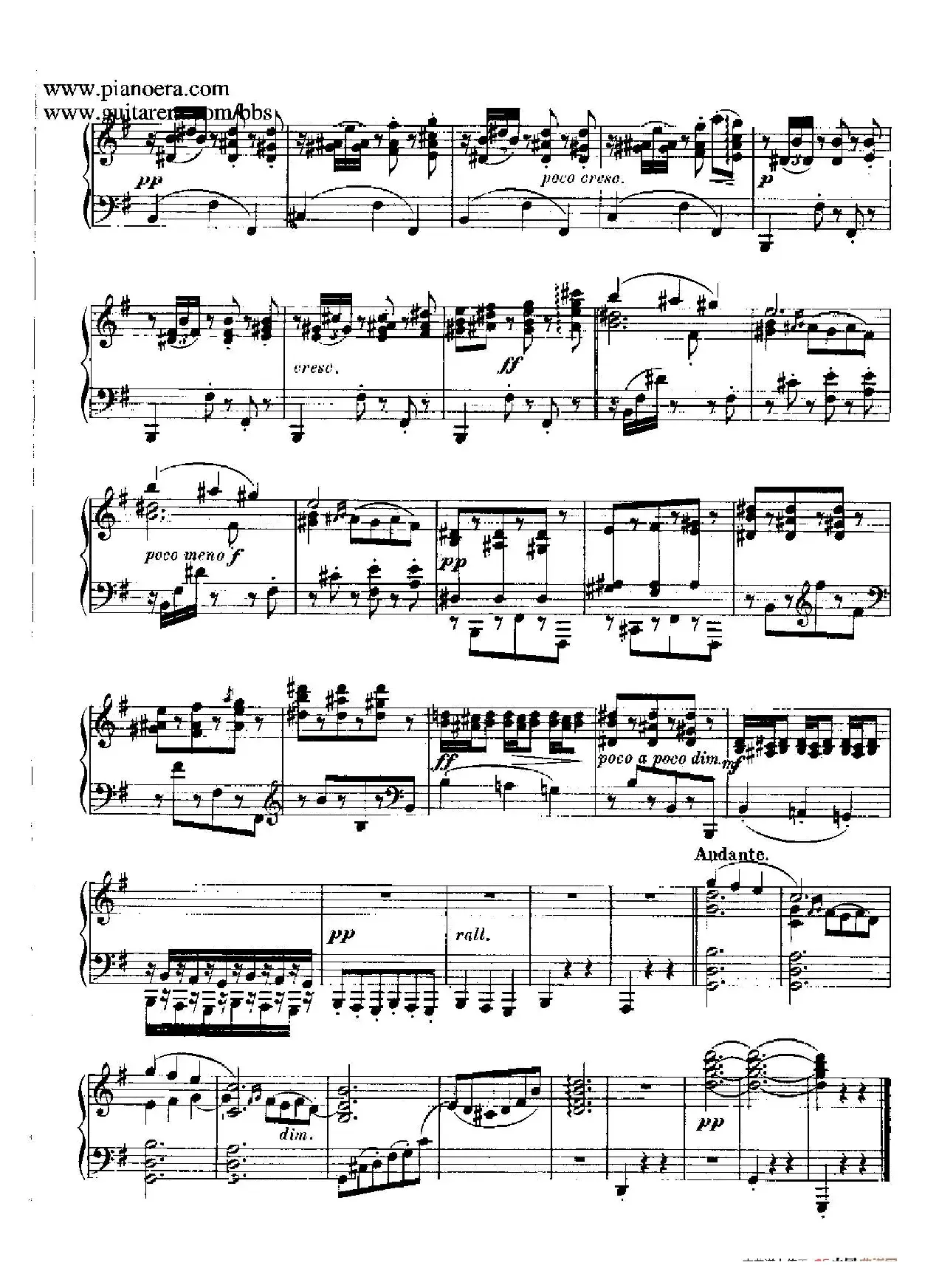 12 Spanish Danses Op.37（12首西班牙舞曲·7）