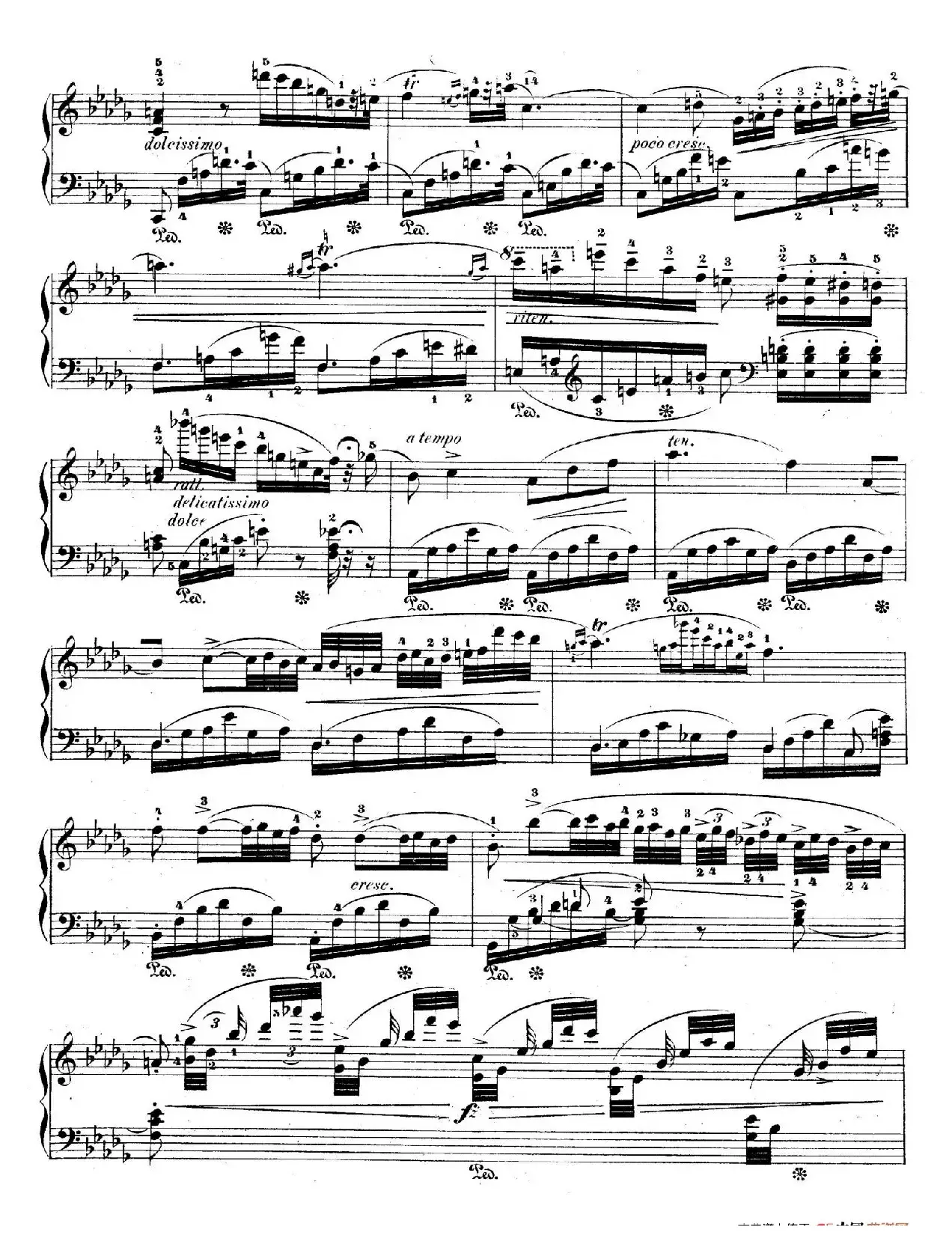 Variations on Je Vends Des Scapulaires Op.12（降B大调华丽变奏曲）