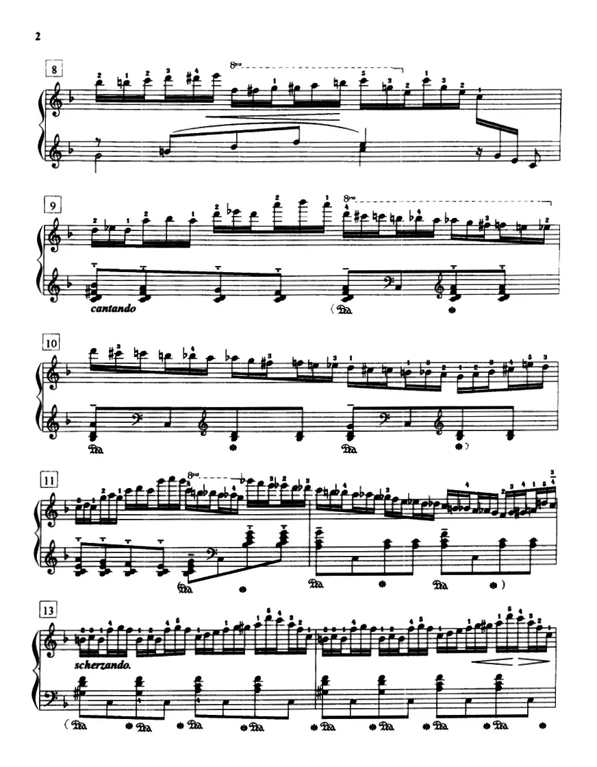 莫什科夫斯基练习曲（Op.72.No.6）