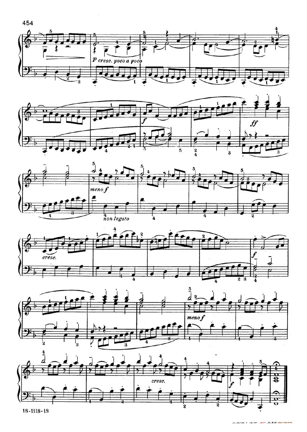 Italian Concerto BWV 971 （意大利协奏曲）