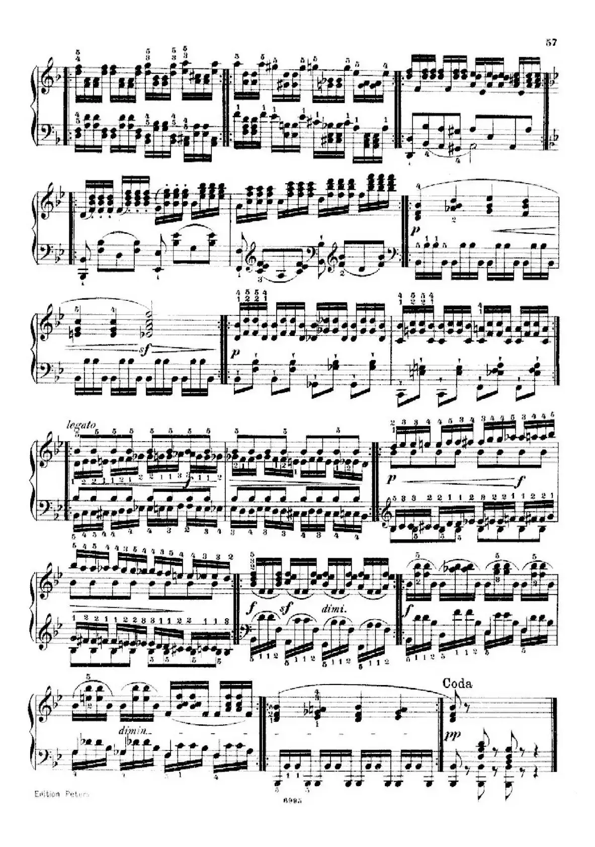 School of the Virtuoso Op.365（60首钢琴高级练习曲·23）