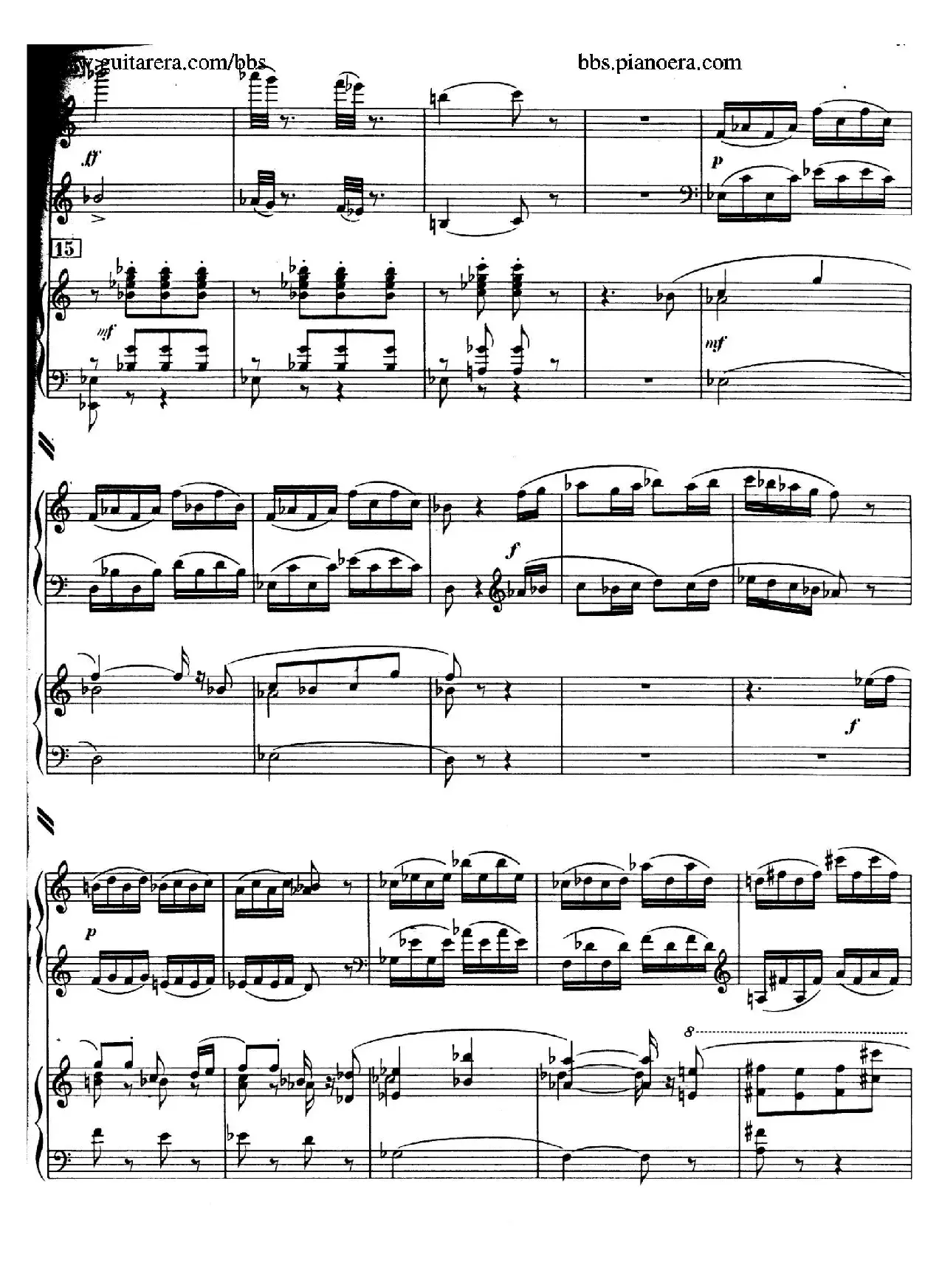 Piano Concerto in c-sharp Minor（升c小调钢琴协奏曲·第三乐章）