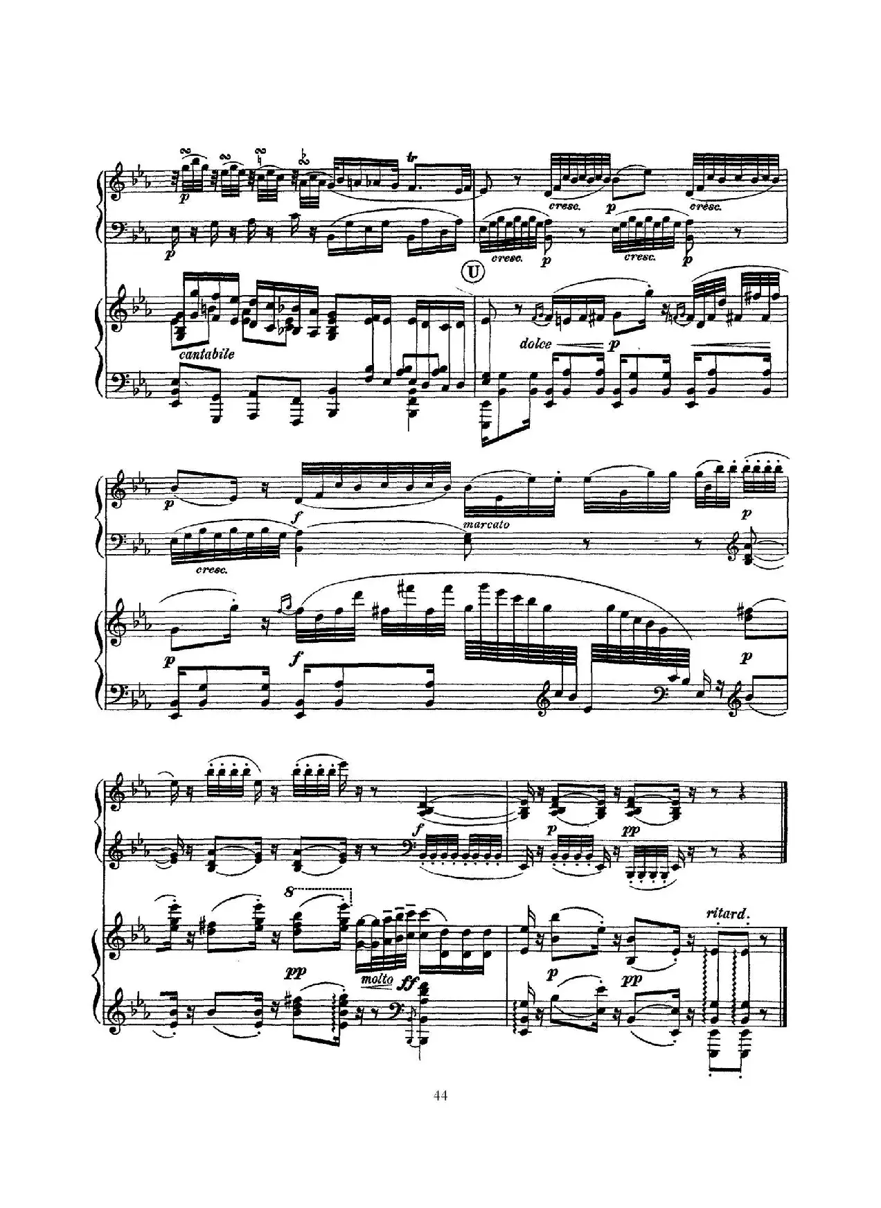 Piano Sonata in c Minor K.475,457 - 2 Pianos（根据21首钢琴奏鸣曲改编的双钢琴版钢琴奏鸣曲四首）