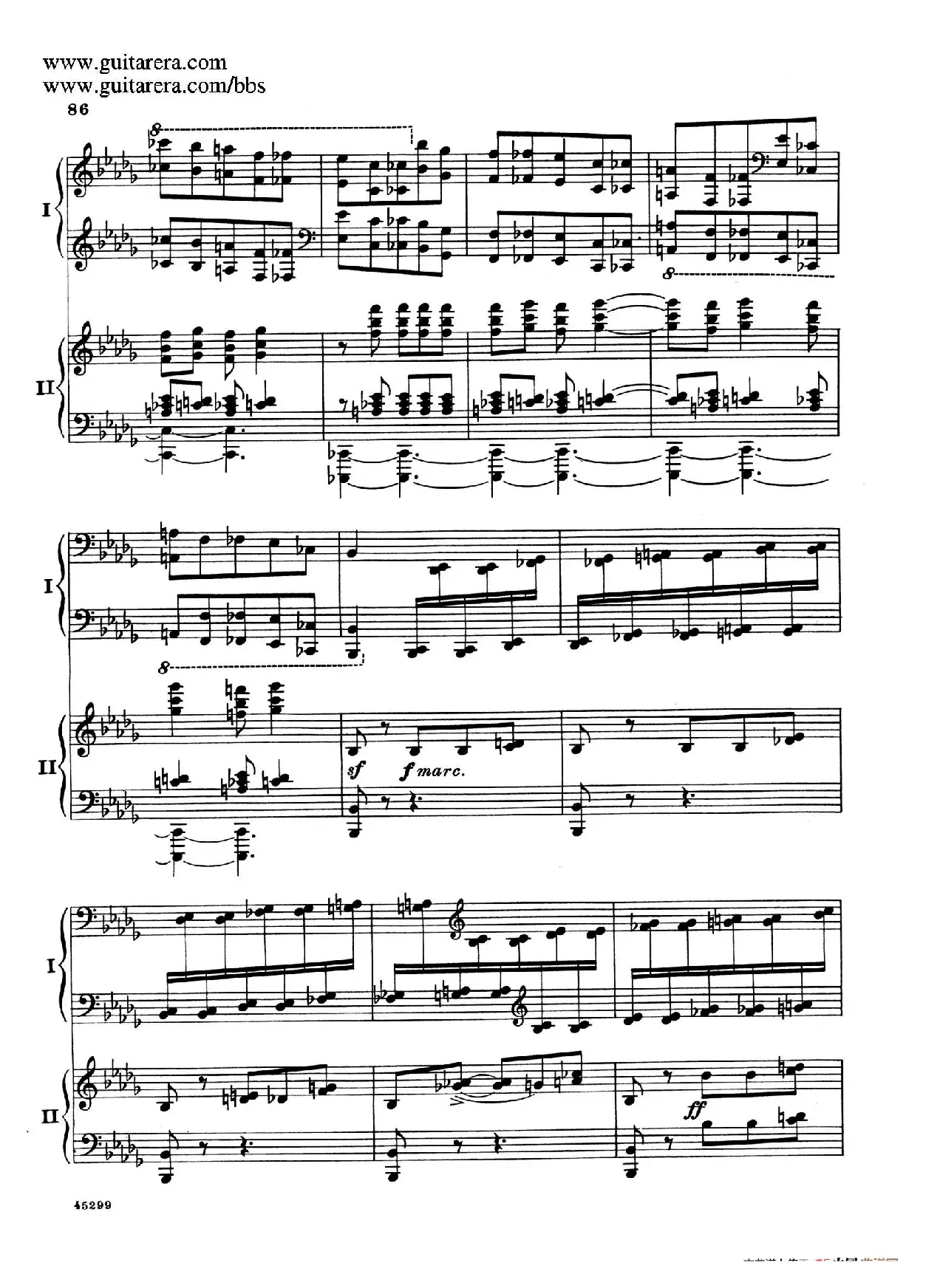 Piano Concerto Op.38（钢琴协奏曲·双钢琴·第三乐章）