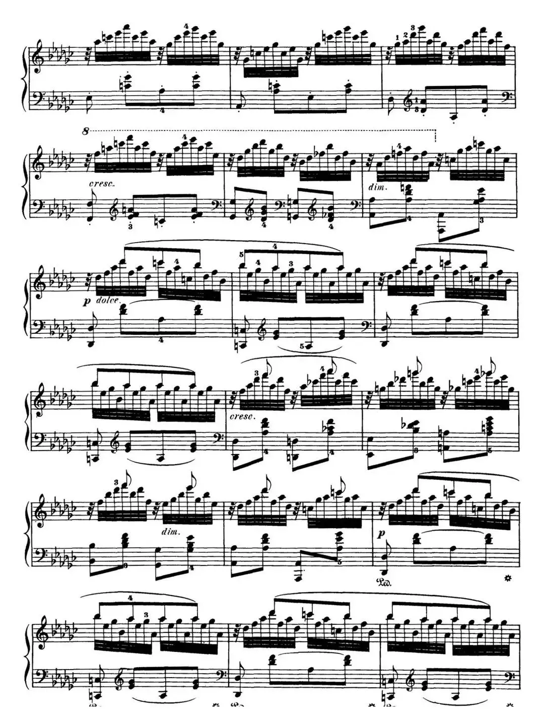 50首车尔尼Op.740钢琴手指灵巧技术练习曲（NO.47）