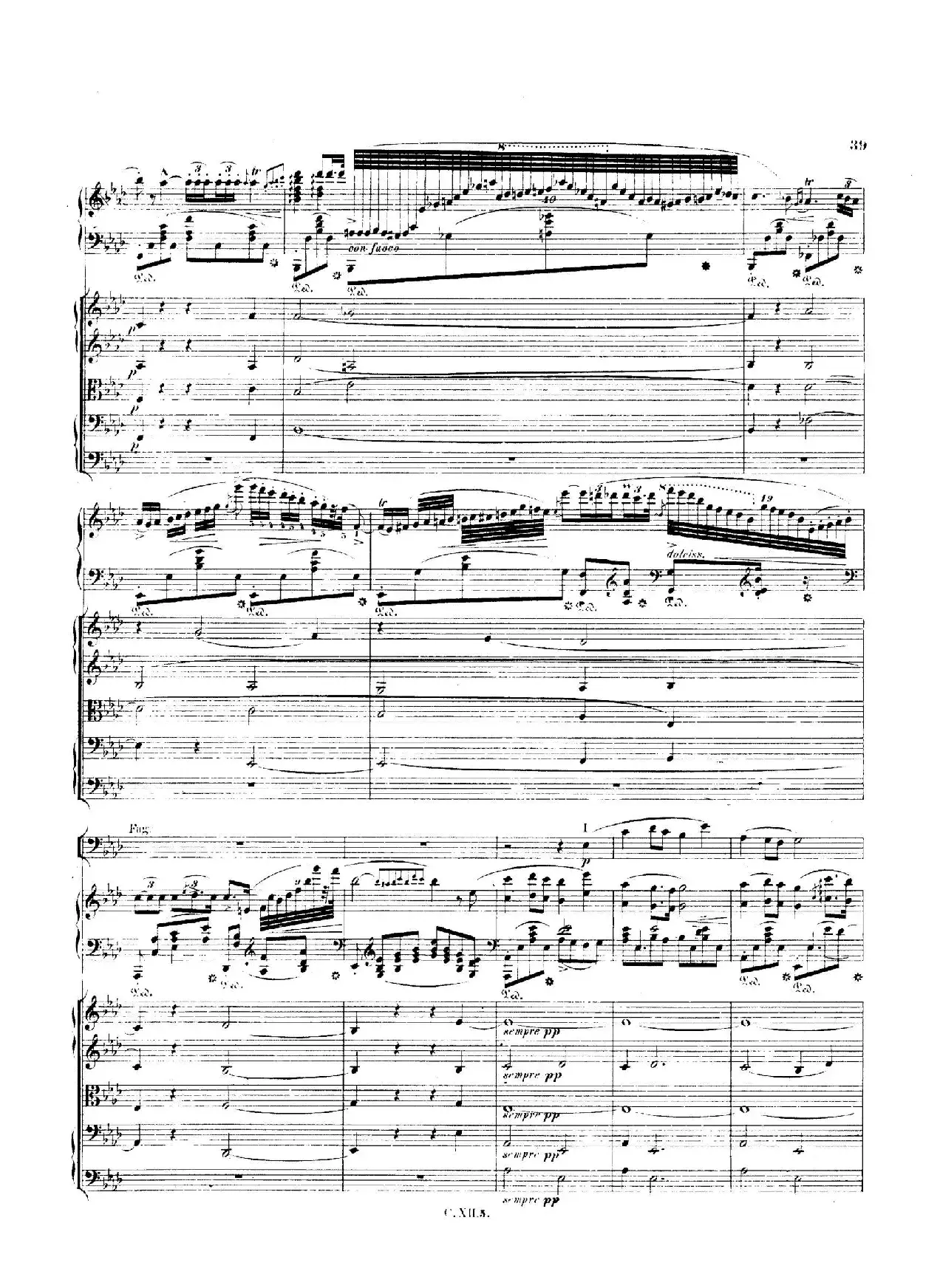 Piano Concerto No.2 in f Minor Op.21（f小调第二钢琴协奏曲·总谱）