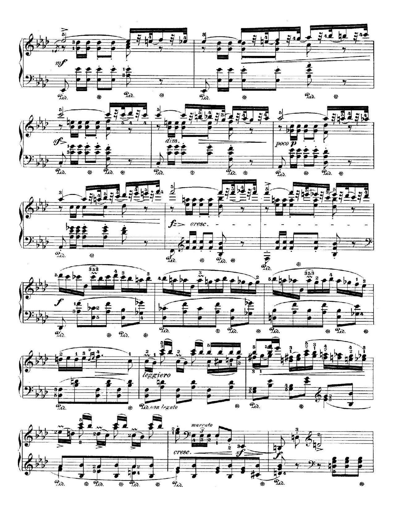 Trois Polonaises Op.71（3首波兰舞曲 No.3）