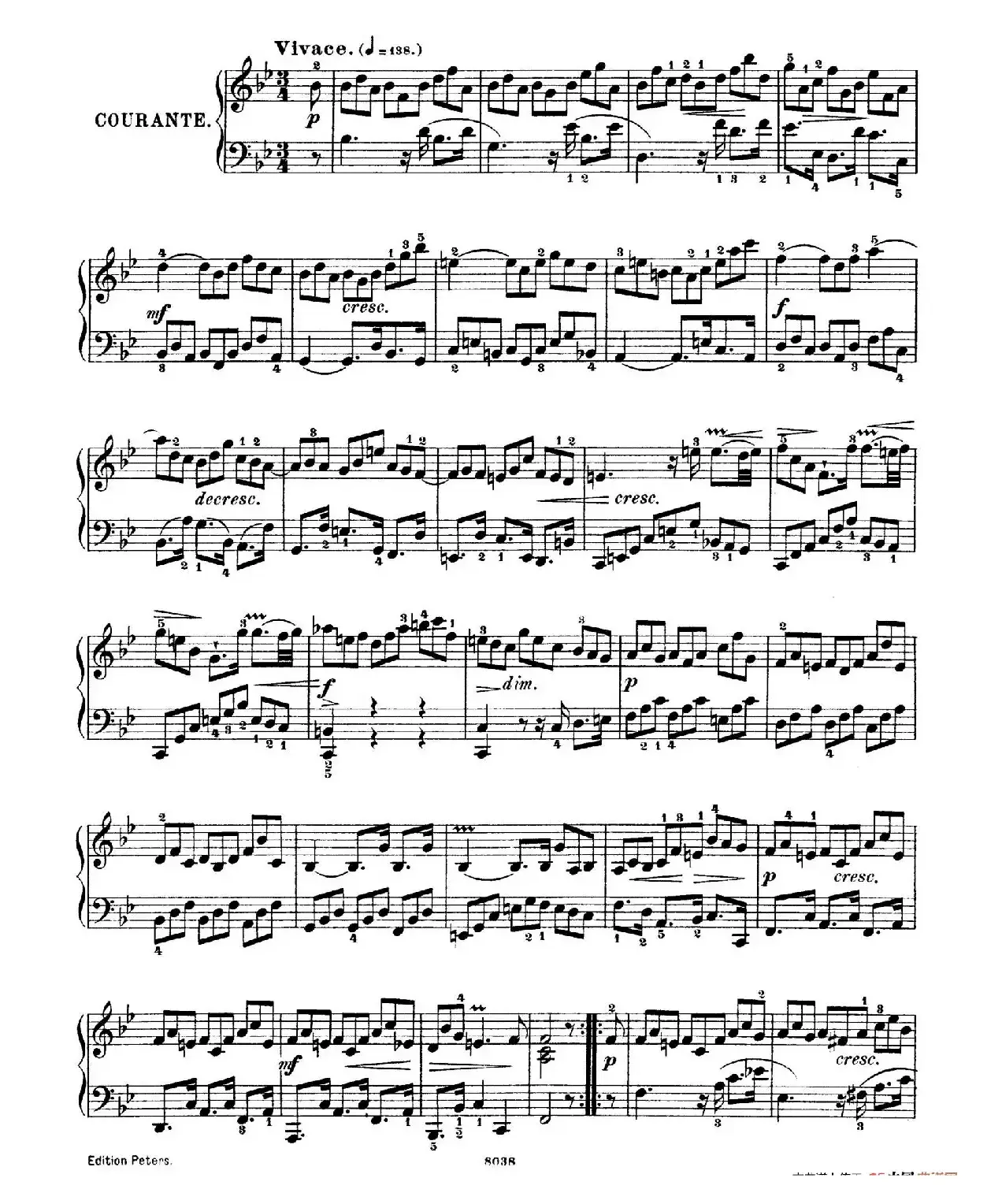 Six Partitas BWV 825-830（6首帕蒂塔·1）