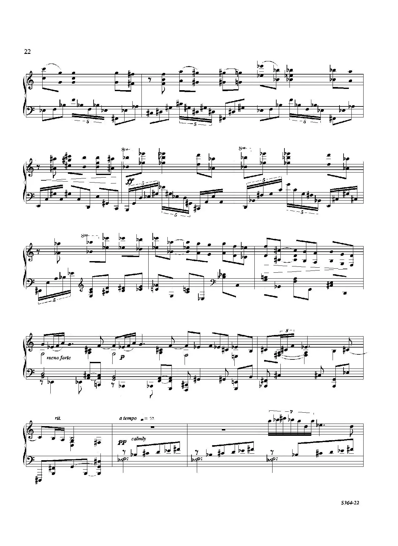 Piano Sonata No.8（第八钢琴奏鸣曲）（1）