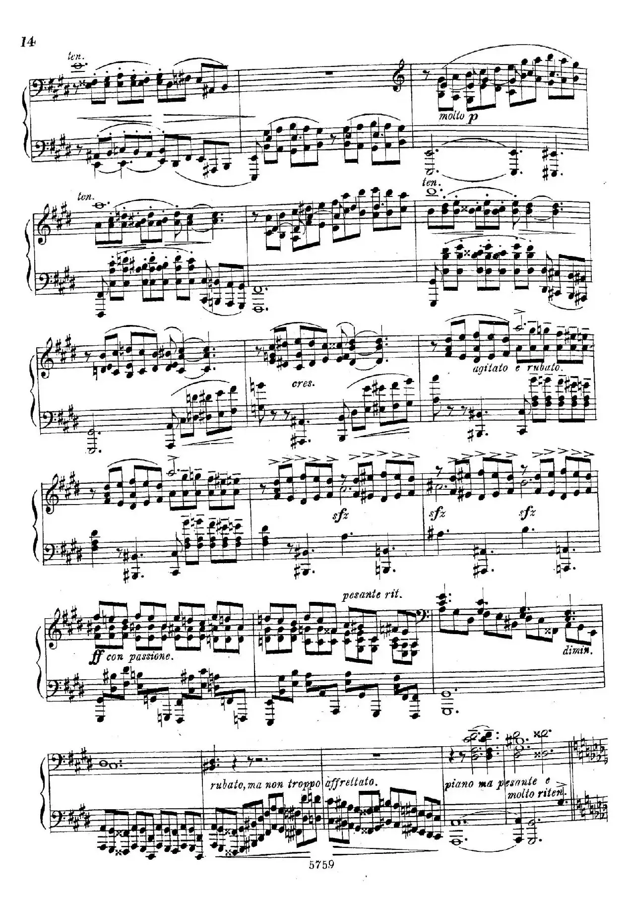 3首音乐会练习曲（Three Concert Etudes Op.24）（Ⅱ）