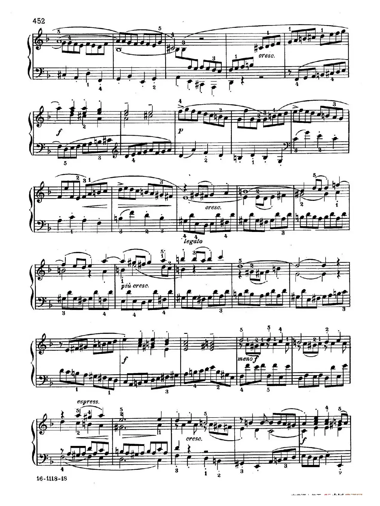 Italian Concerto BWV 971 （意大利协奏曲）