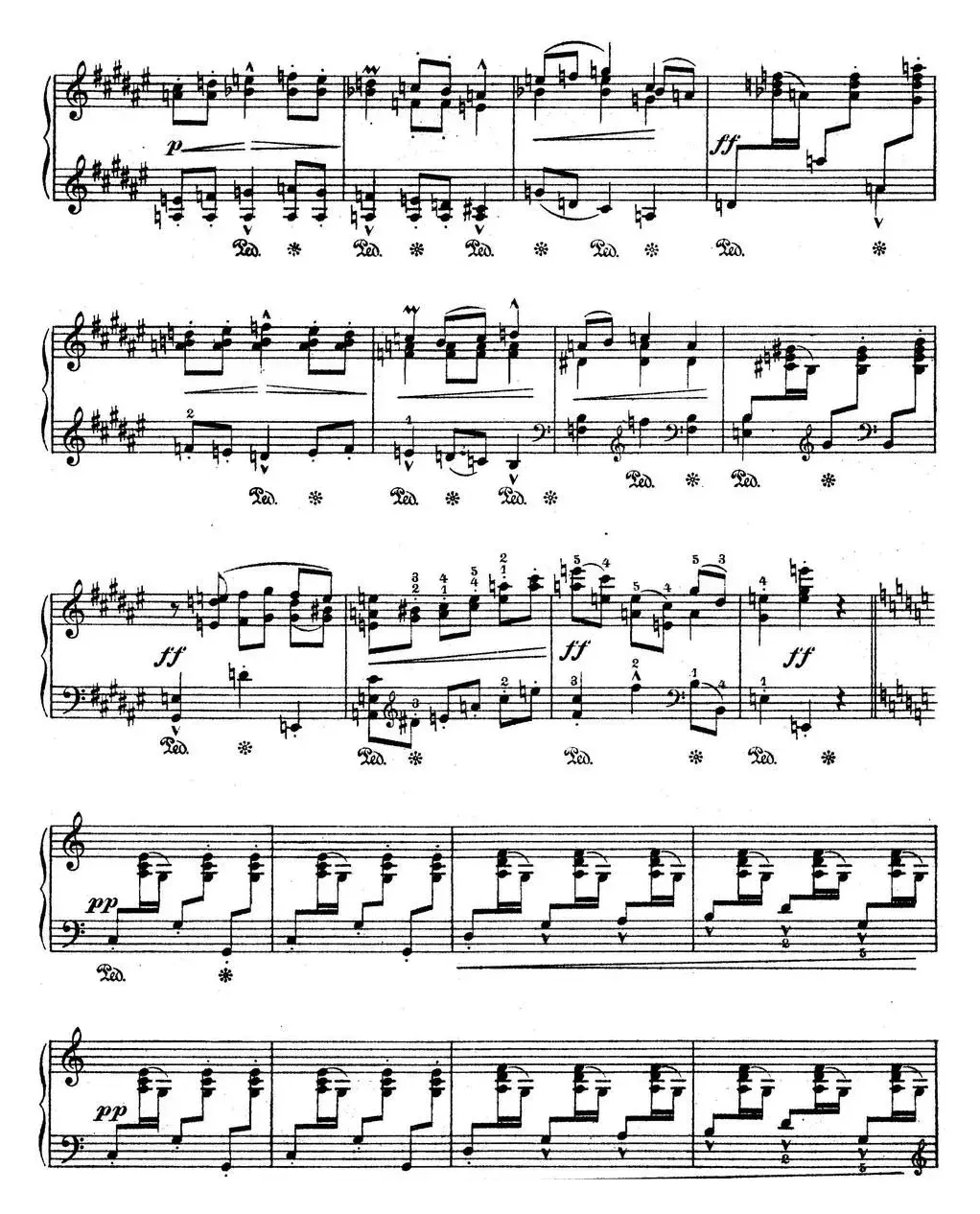 Suite Espanola Op.47（西班牙组曲·Ⅶ）