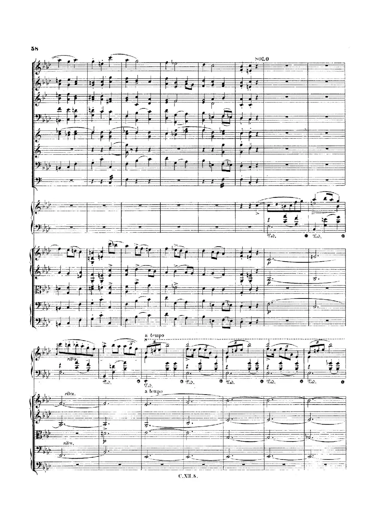 Piano Concerto No.2 in f Minor Op.21（f小调第二钢琴协奏曲·总谱）