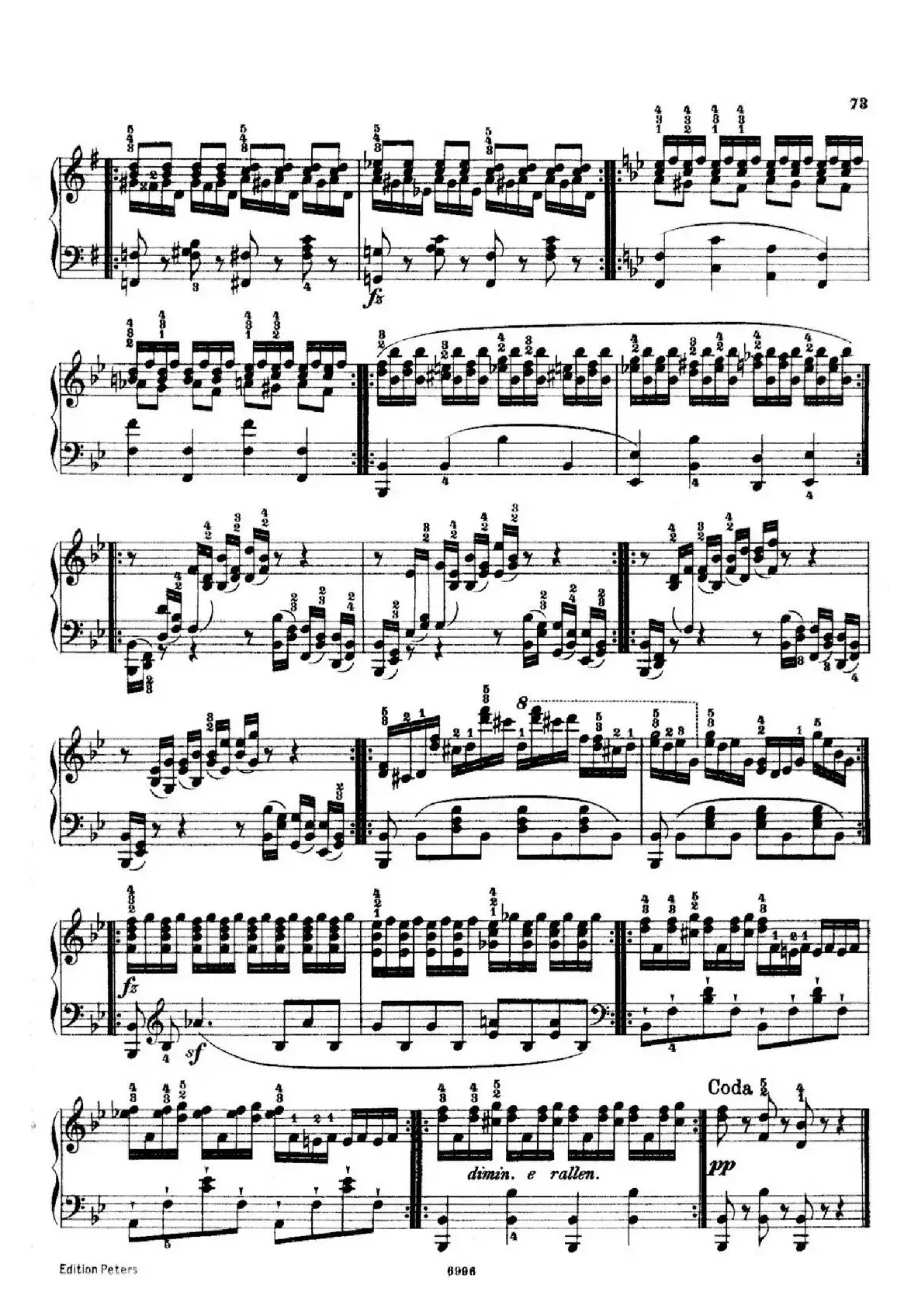 School of the Virtuoso Op.365（60首钢琴高级练习曲·30）