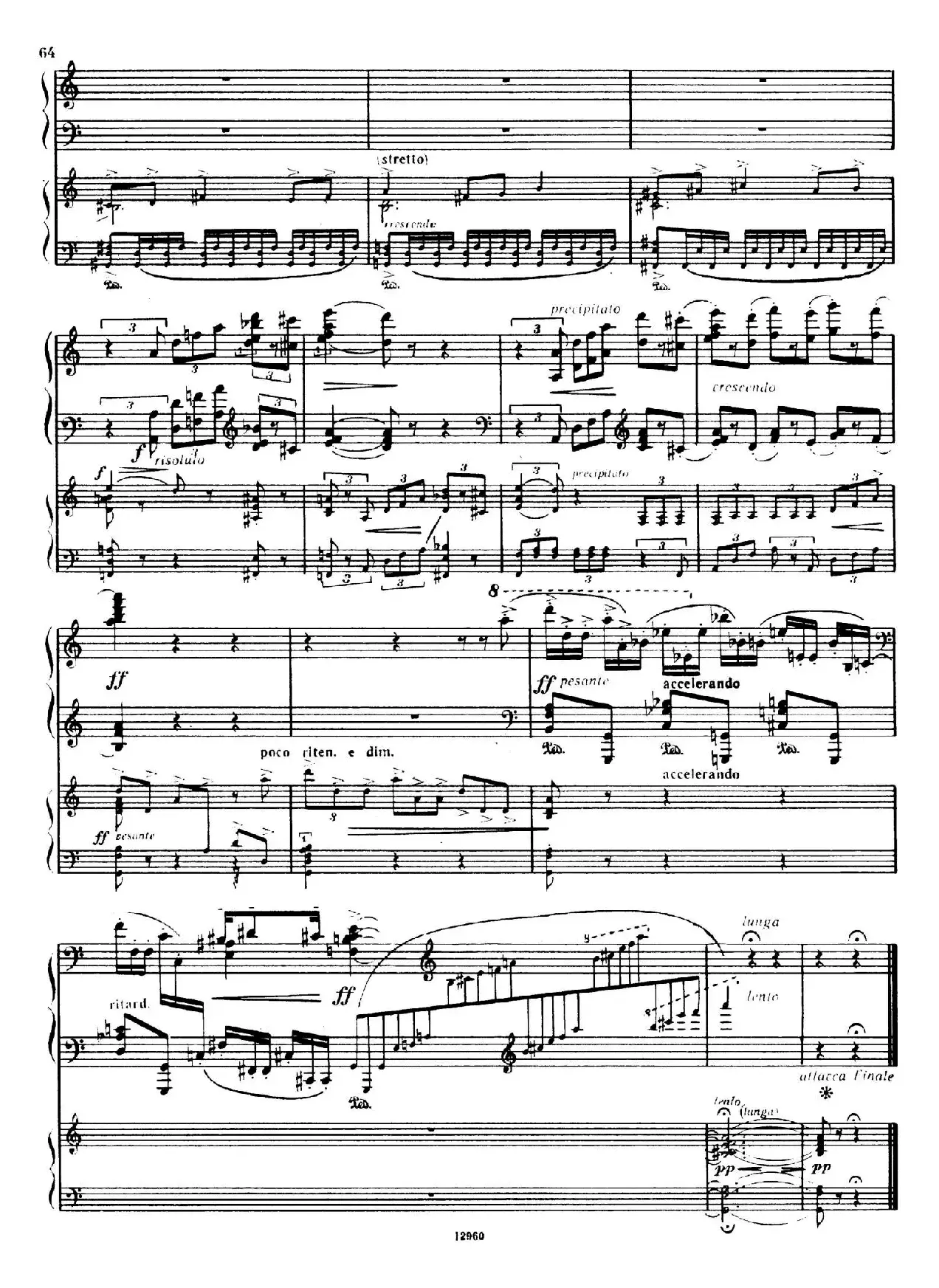 Piano Concerto No.2 in c Minor Op.50（c小调第二钢琴协奏曲·Ⅱ·双钢琴）