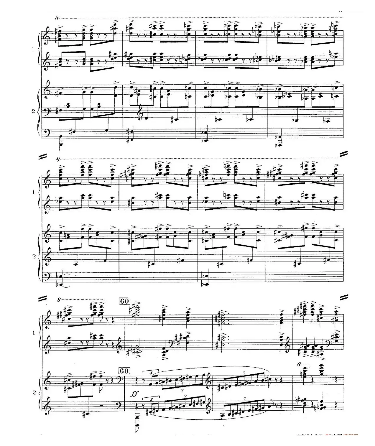 Concerto for 2 Pianos in d Minor（d小调双钢琴协奏曲· 第三乐章）