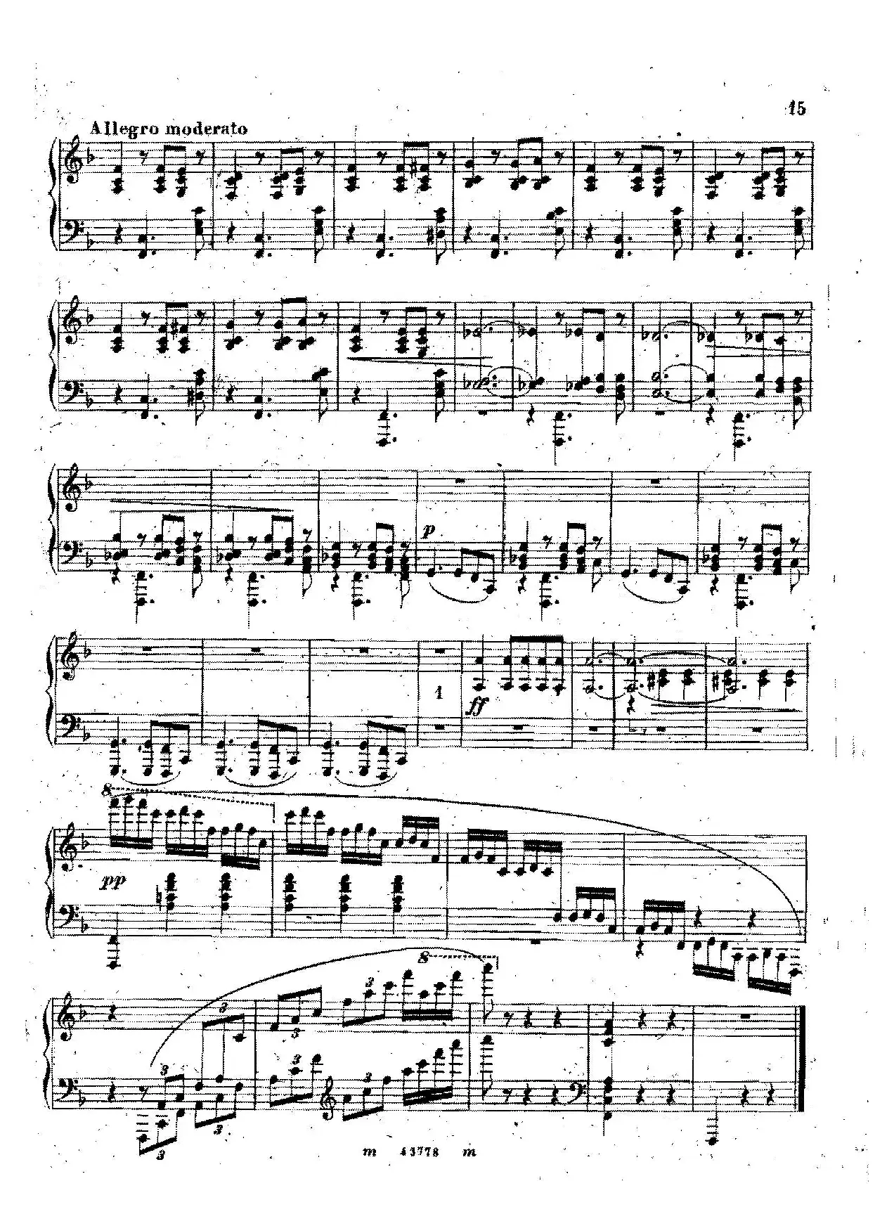 Scherzo in F Major from Miscellenies Op.93（F大调谐谑曲）