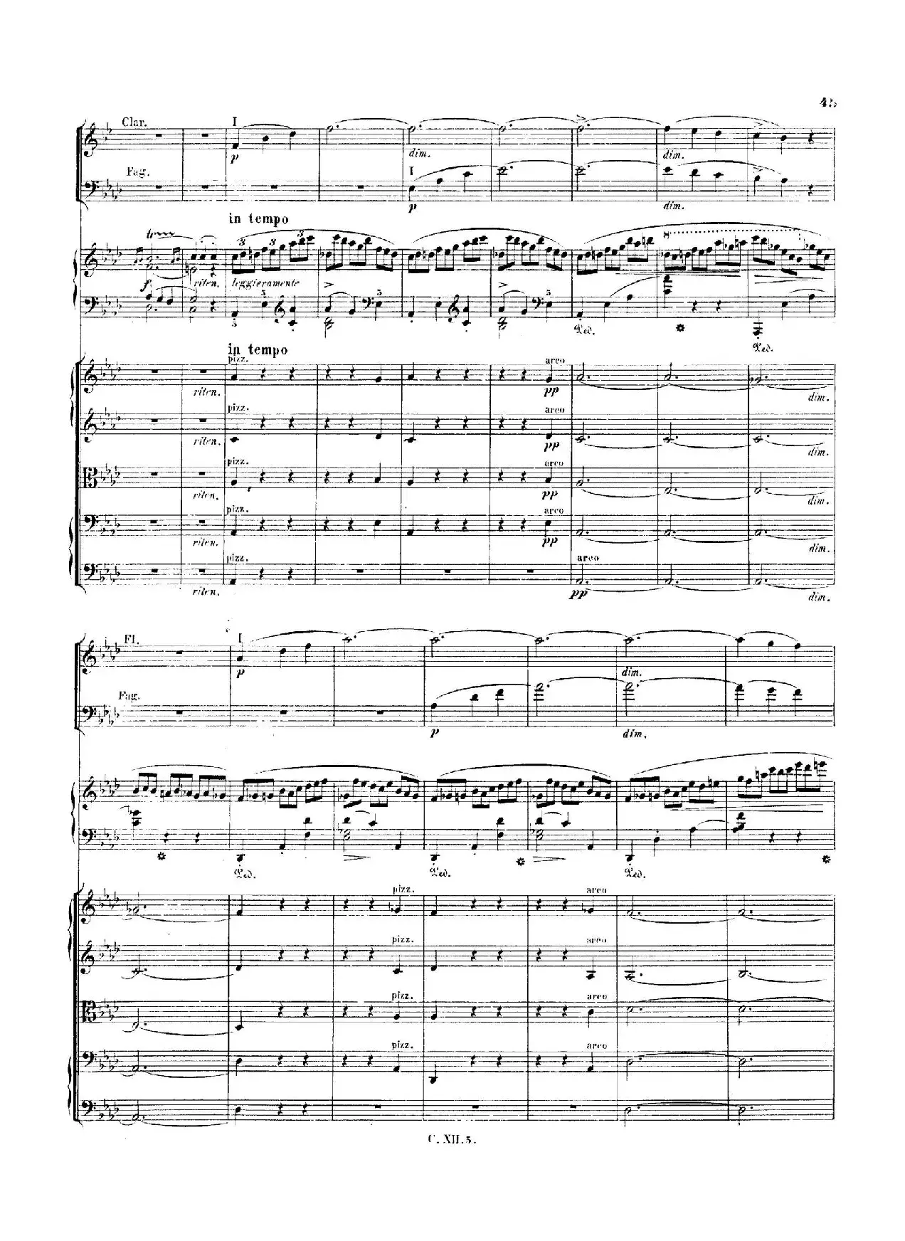 Piano Concerto No.2 in f Minor Op.21（f小调第二钢琴协奏曲·总谱）