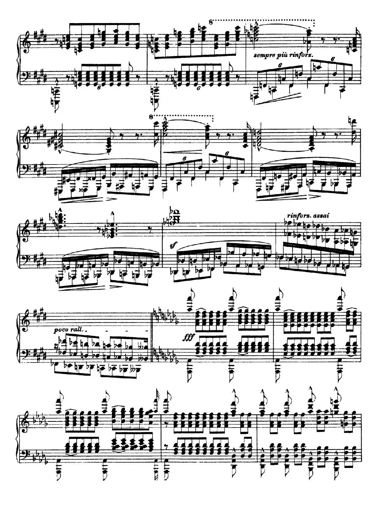 12 Etudes d'execution Transcendante S.139（12首超技练习曲·11）