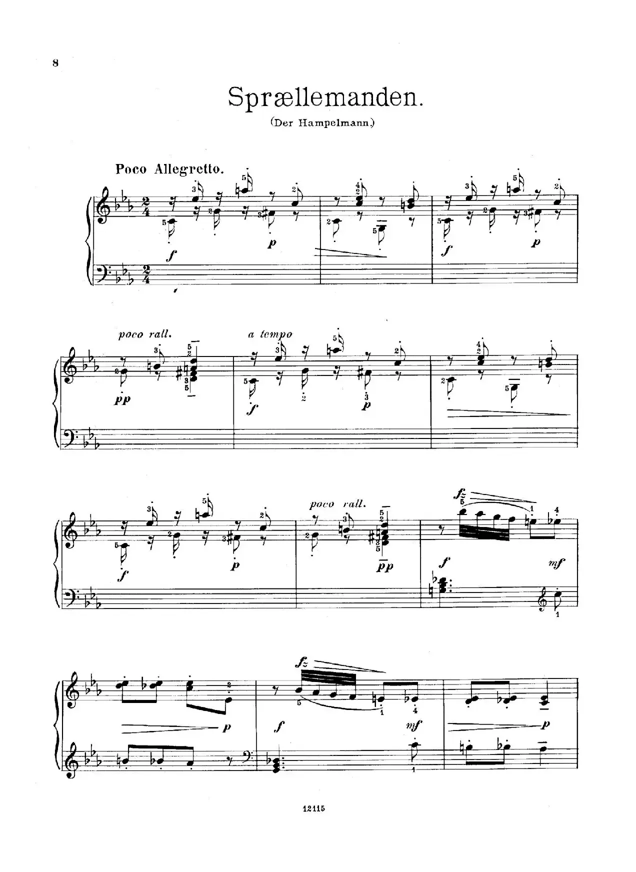 Six Humorous Bagatelles Op.11（6首幽默小品·4）