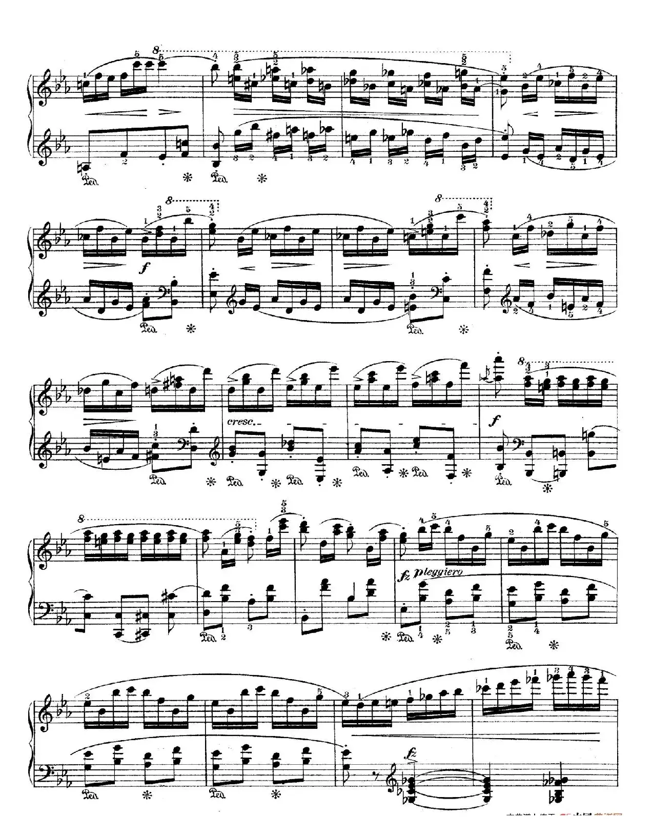 Rondo in E flat Major Op.16（降E大调回旋曲）