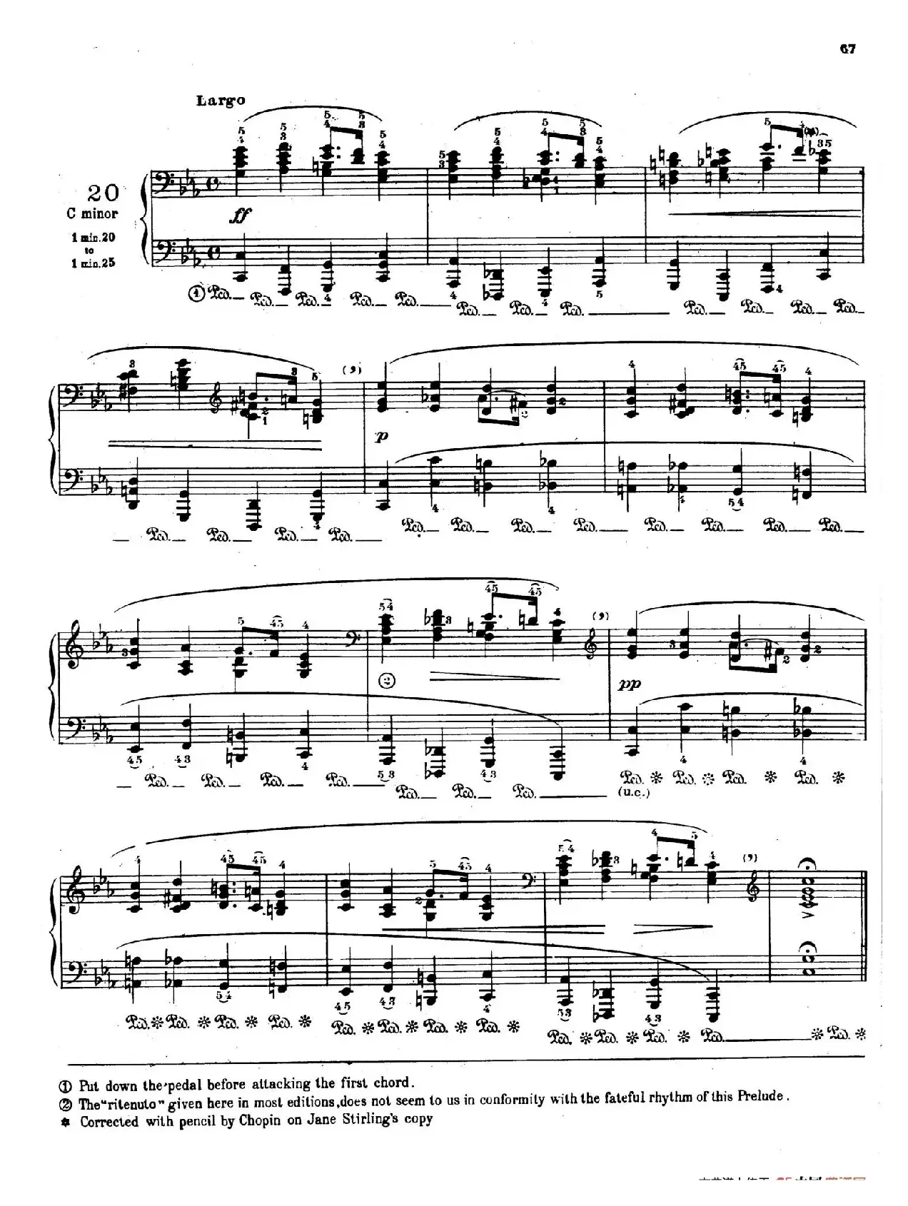 Preludes Op.28（24首前奏曲·20）