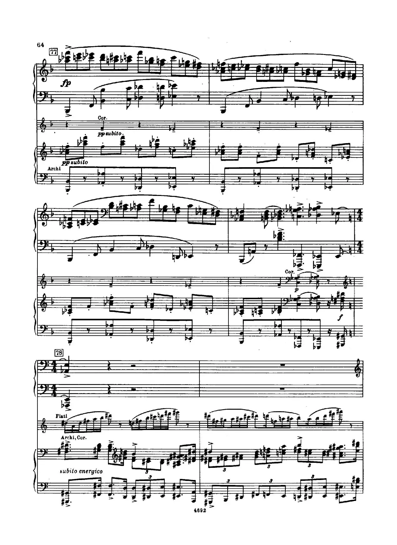 Piano Concerto No.2 in g Minor Op.16（g小调第二钢琴协奏曲·Ⅲ·双钢琴）