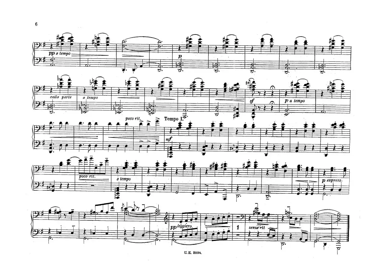 5 Waltzes Op.51-4 Hands（5首圆舞曲-四手联弹）