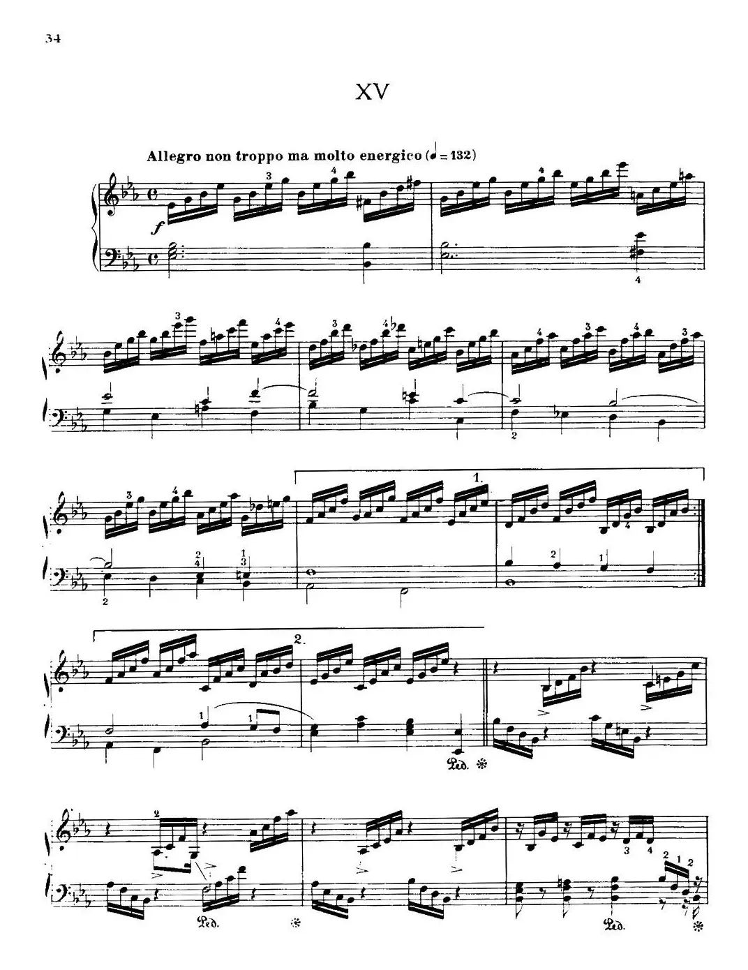 20 Petites Etudes, Op.91（20首小型练习曲）（15）