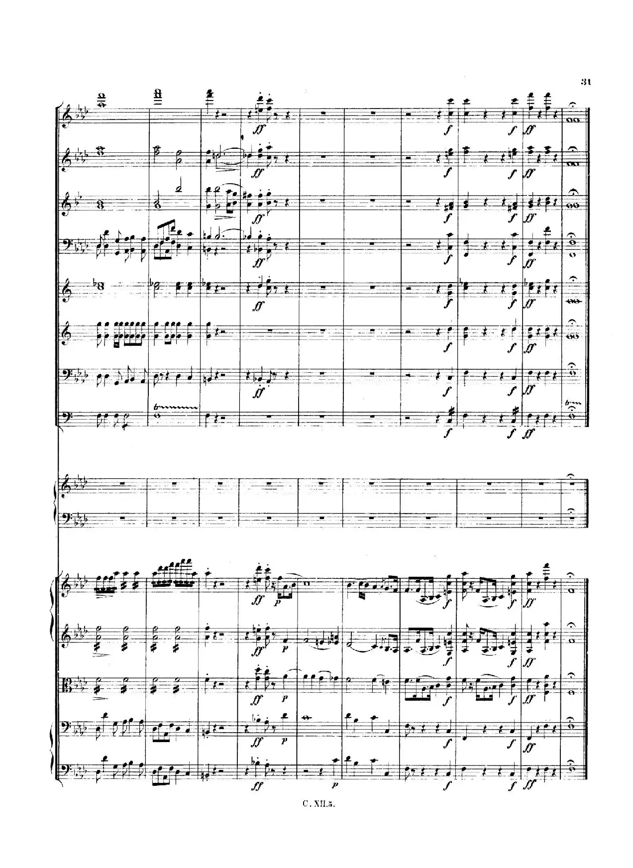 Piano Concerto No.2 in f Minor Op.21（f小调第二钢琴协奏曲·总谱）