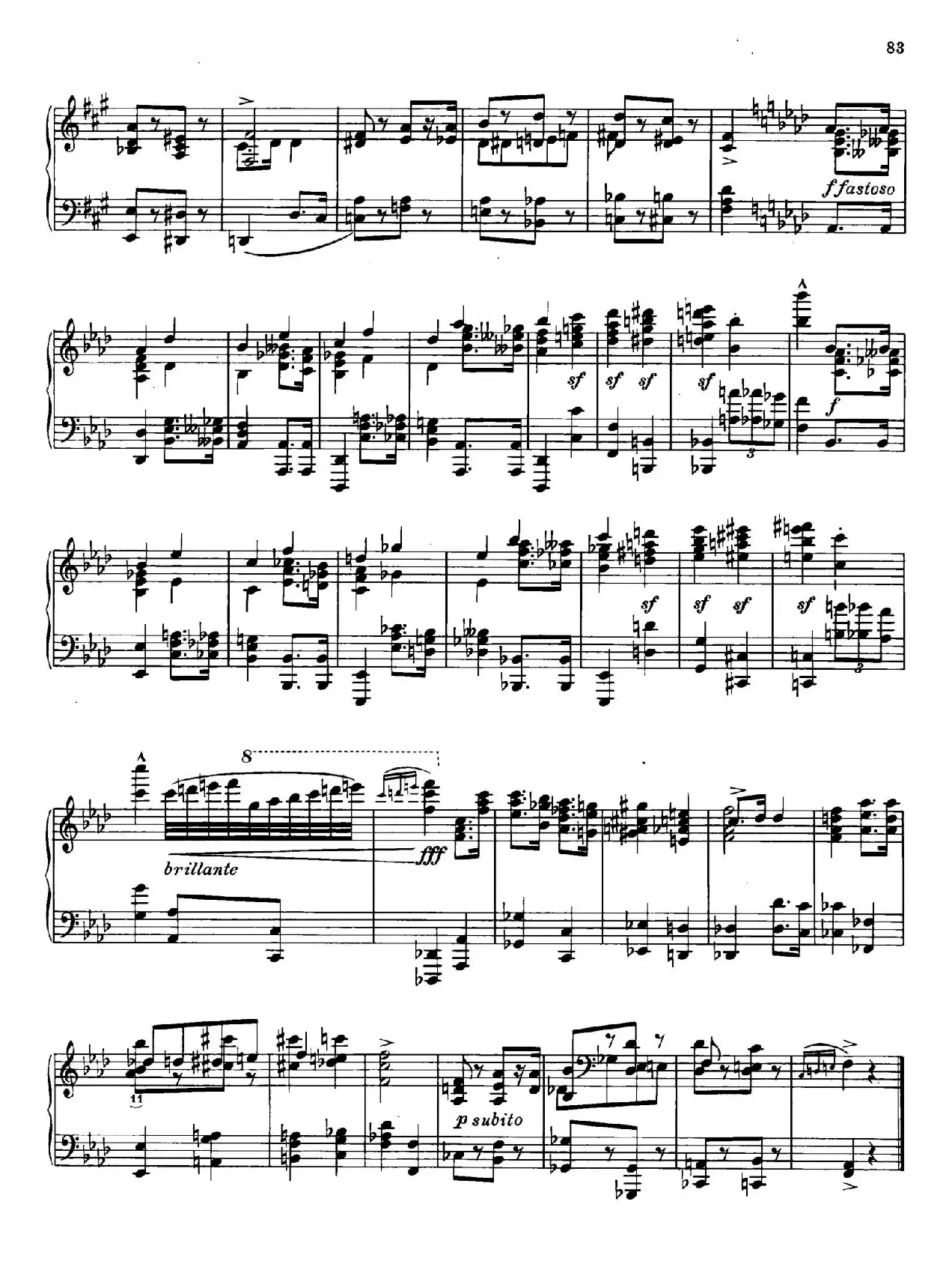 Prokofiev - Ten Pieces Op.12（普罗科菲耶夫-10首小品·1）