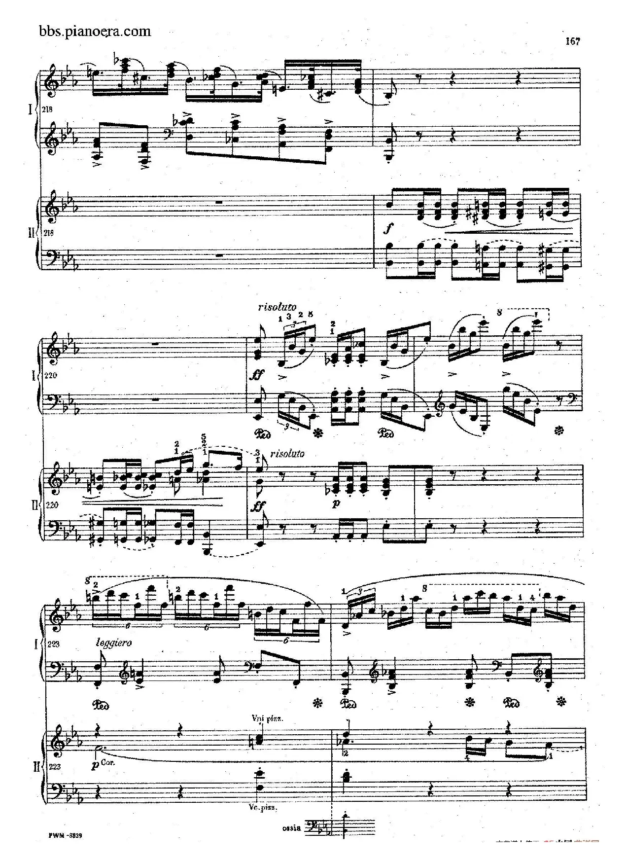 Grande Polonaise Brilliante Preceded by an Andante Spianato Op.22（平静的行板与华丽的波兰舞曲·双钢琴版）