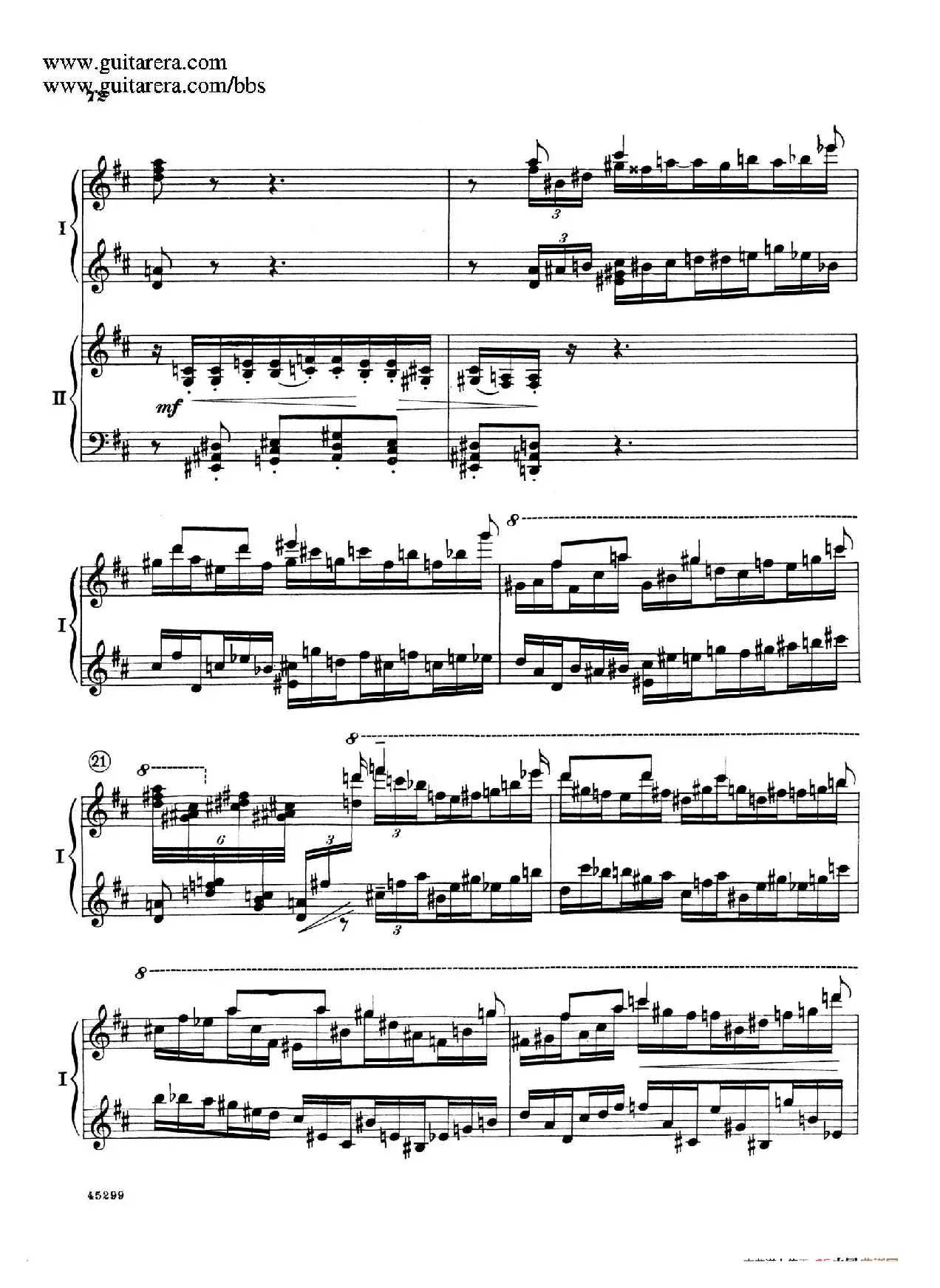 Piano Concerto Op.38（钢琴协奏曲·双钢琴·第三乐章）