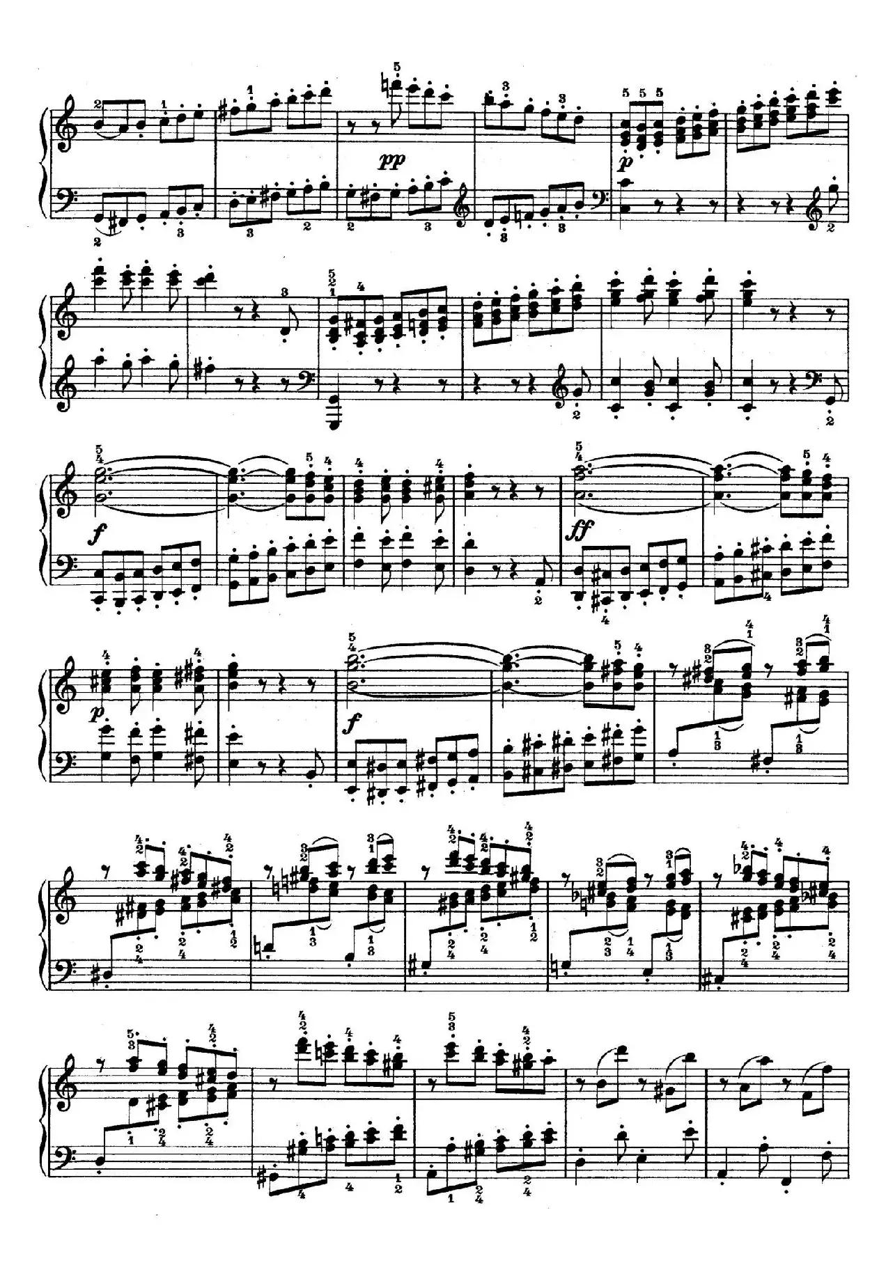 Piano Sonata in C Op.2 No.3（C大调第三钢琴奏鸣曲）