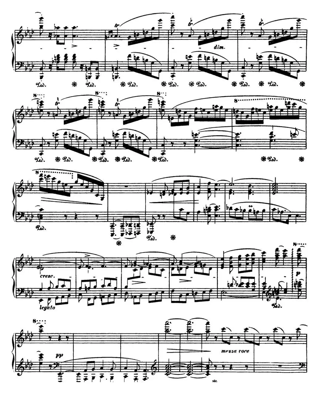 肖邦 叙事曲3 降A大调 Chopin Ballade No.3 Op.47