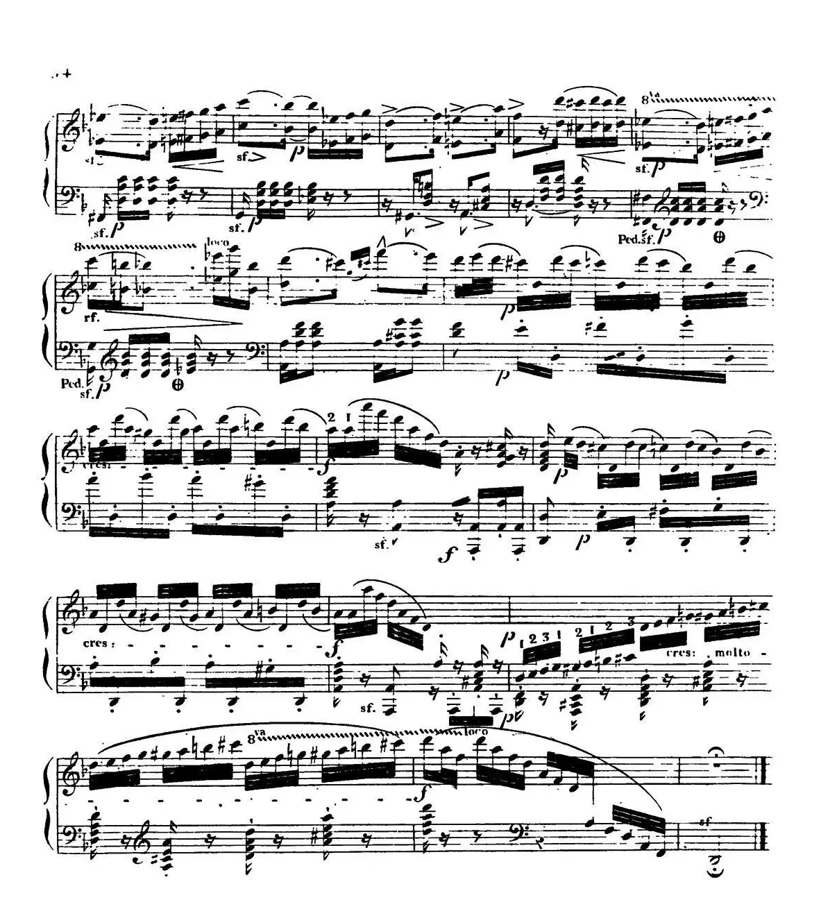 24 Exercices et Preludes Op.21（24首前奏练习曲·18）