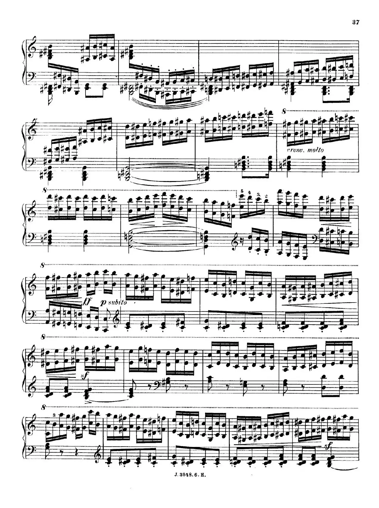 6 Etudes de Concert（6首音乐会练习曲·6）