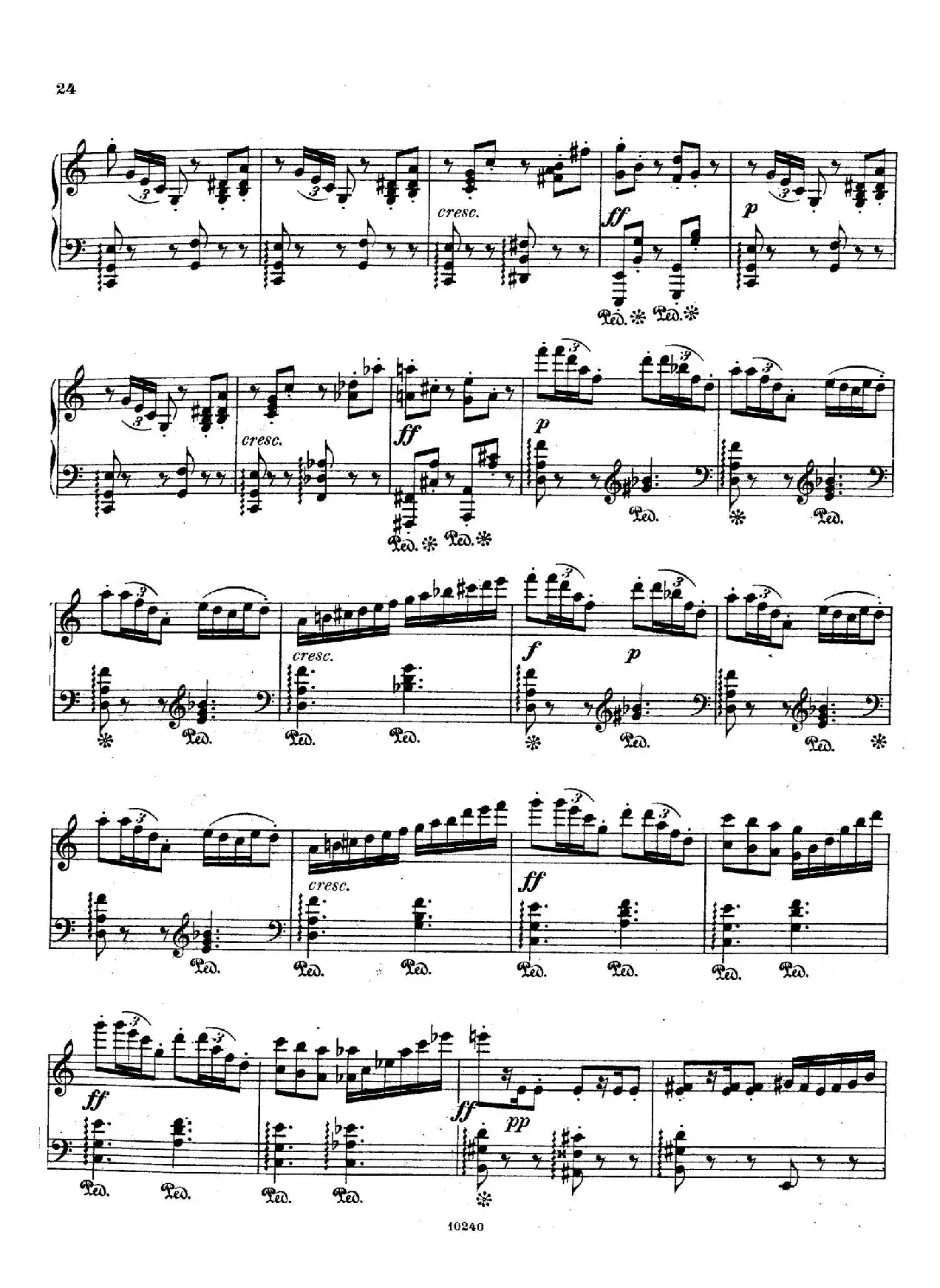 Etudes Rythmiques Op.149（节奏练习曲集）（6）