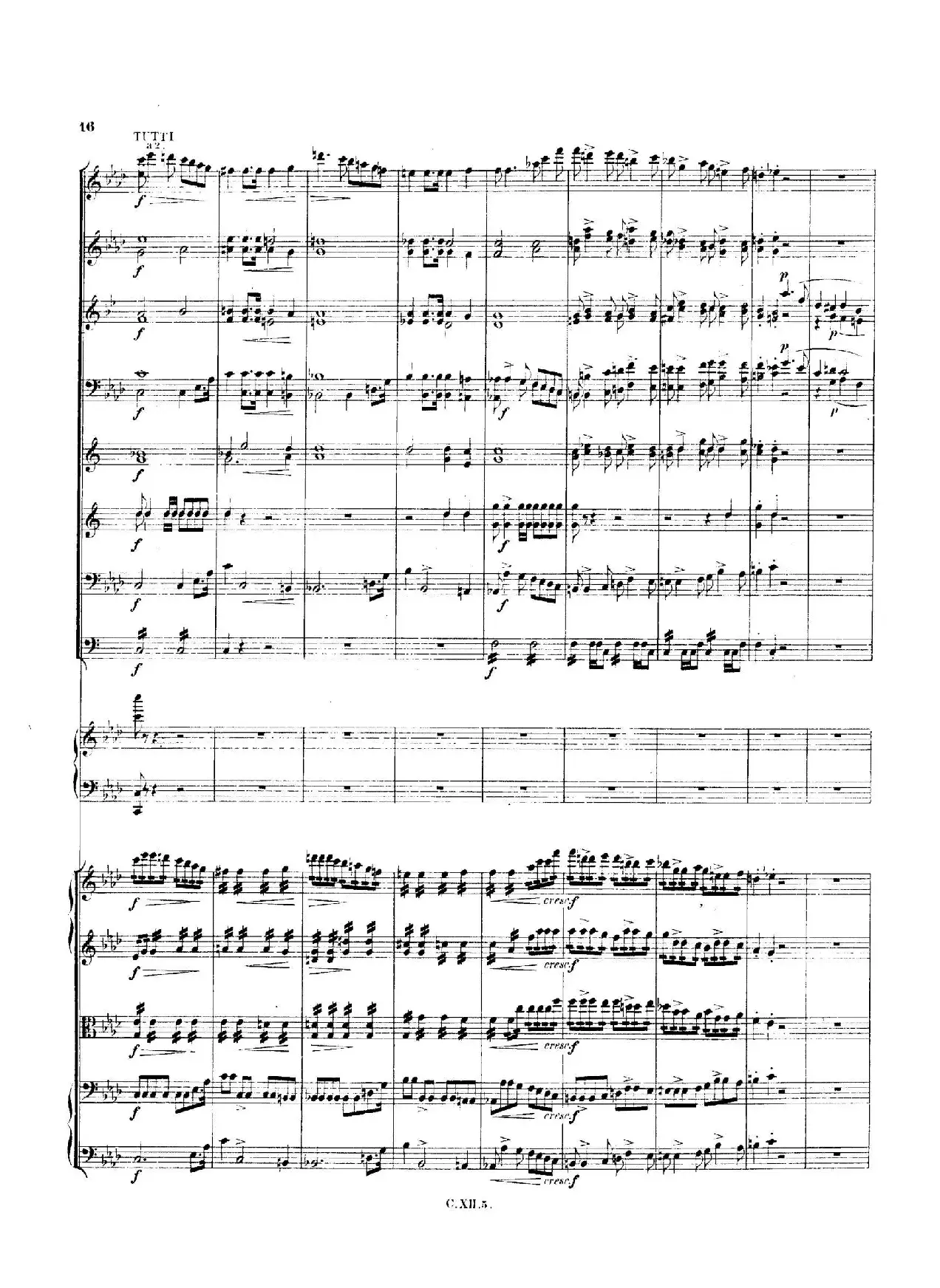 Piano Concerto No.2 in f Minor Op.21（f小调第二钢琴协奏曲·总谱）