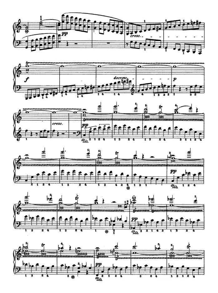 SONATE OP.53（第二十一钢琴奏鸣曲）